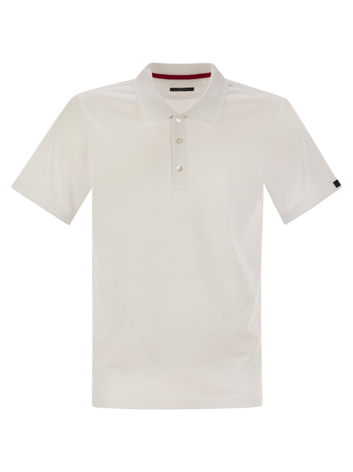 Fay Men Short-Sleeved Cotton Polo Shirt FAY