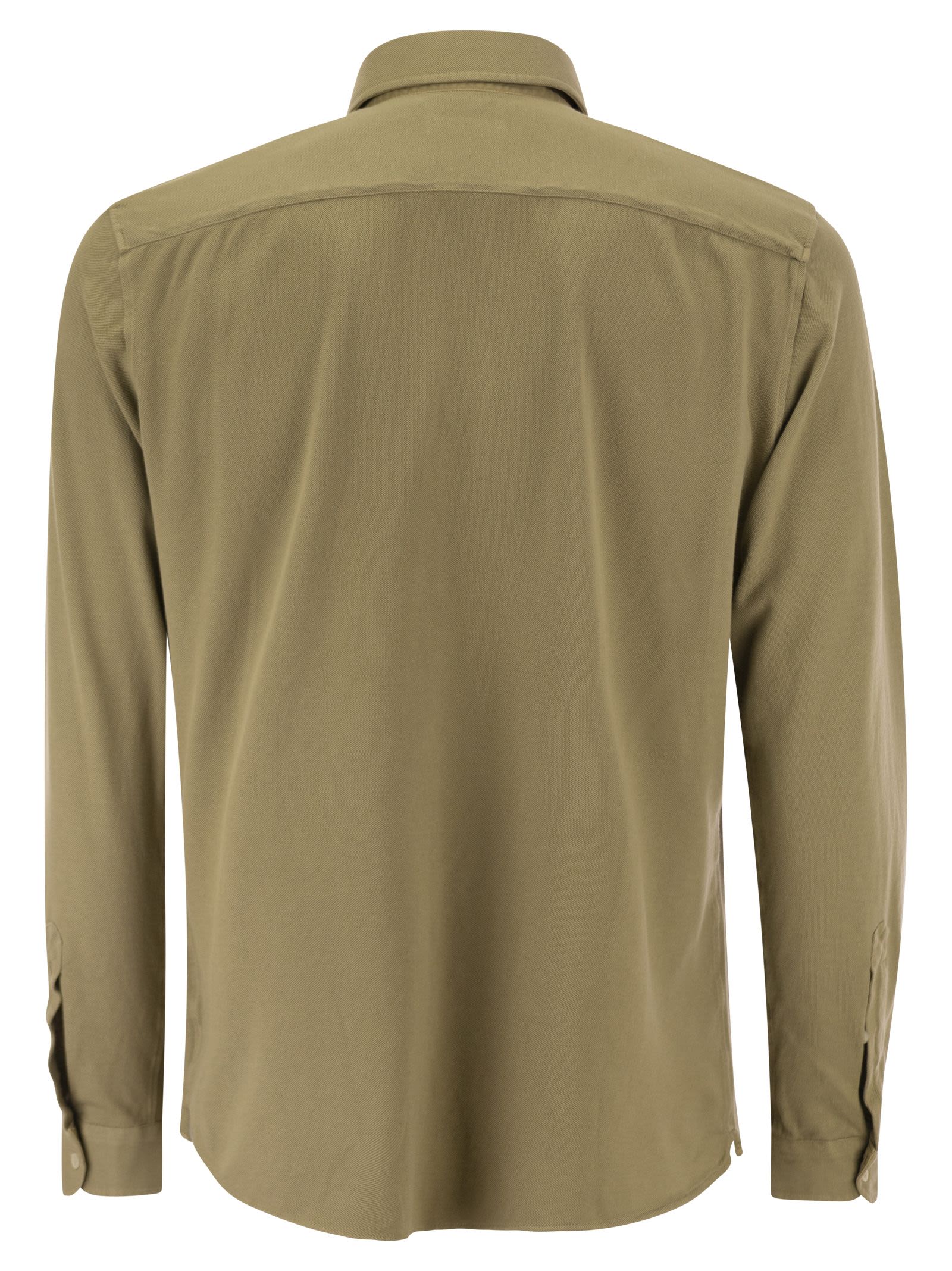 Fay Men Cotton French Collar Shirt FAY