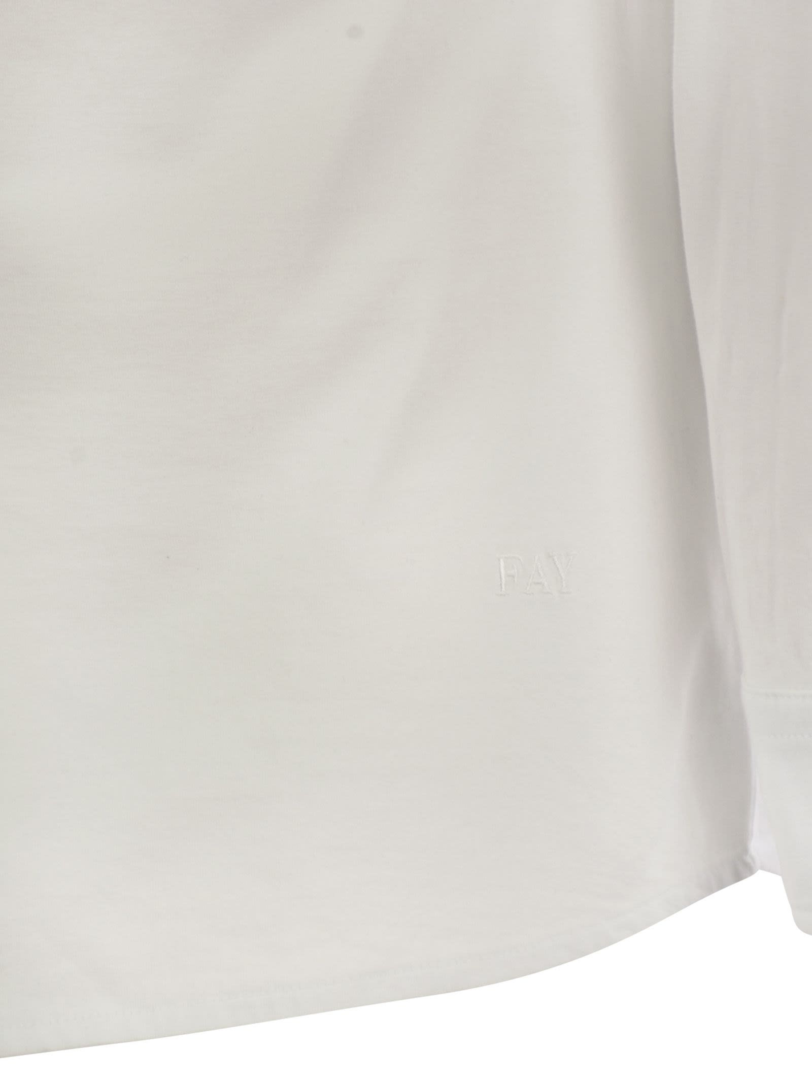 Fay Men Cotton Jersey Shirt FAY