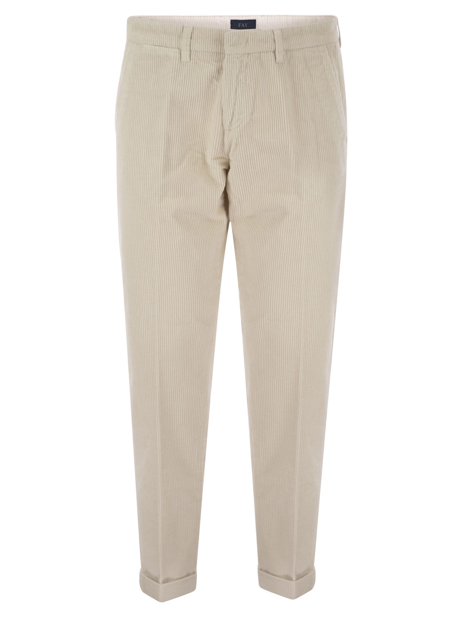 Fay Men Slim Corduroy Trousers FAY