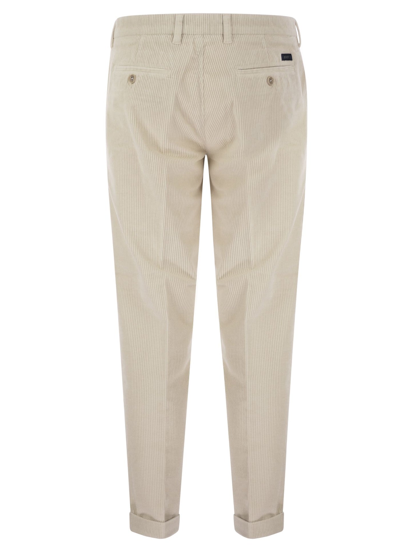 Fay Men Slim Corduroy Trousers FAY