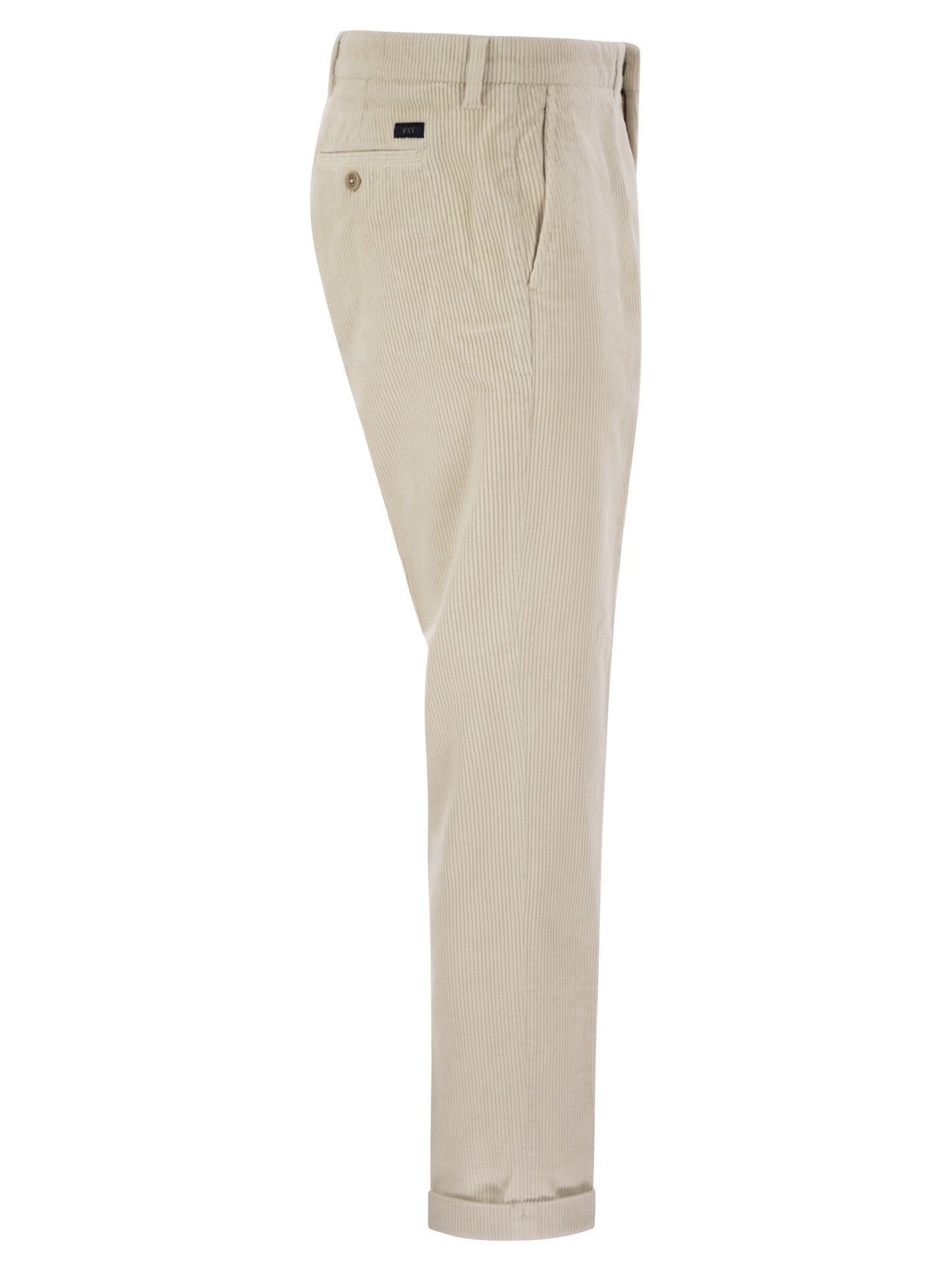 Fay Men Slim Corduroy Trousers FAY