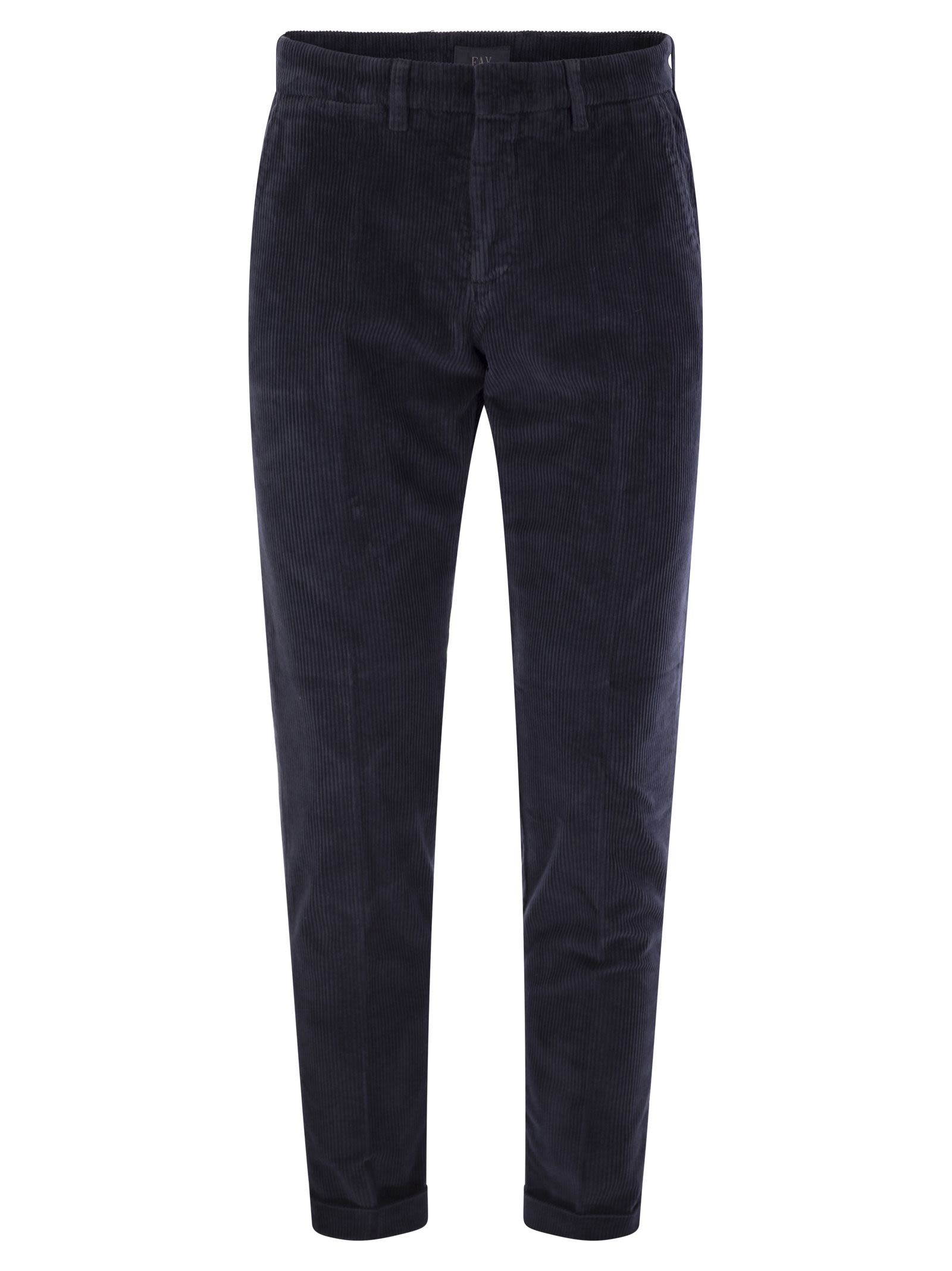 Fay Men Slim Corduroy Trousers FAY