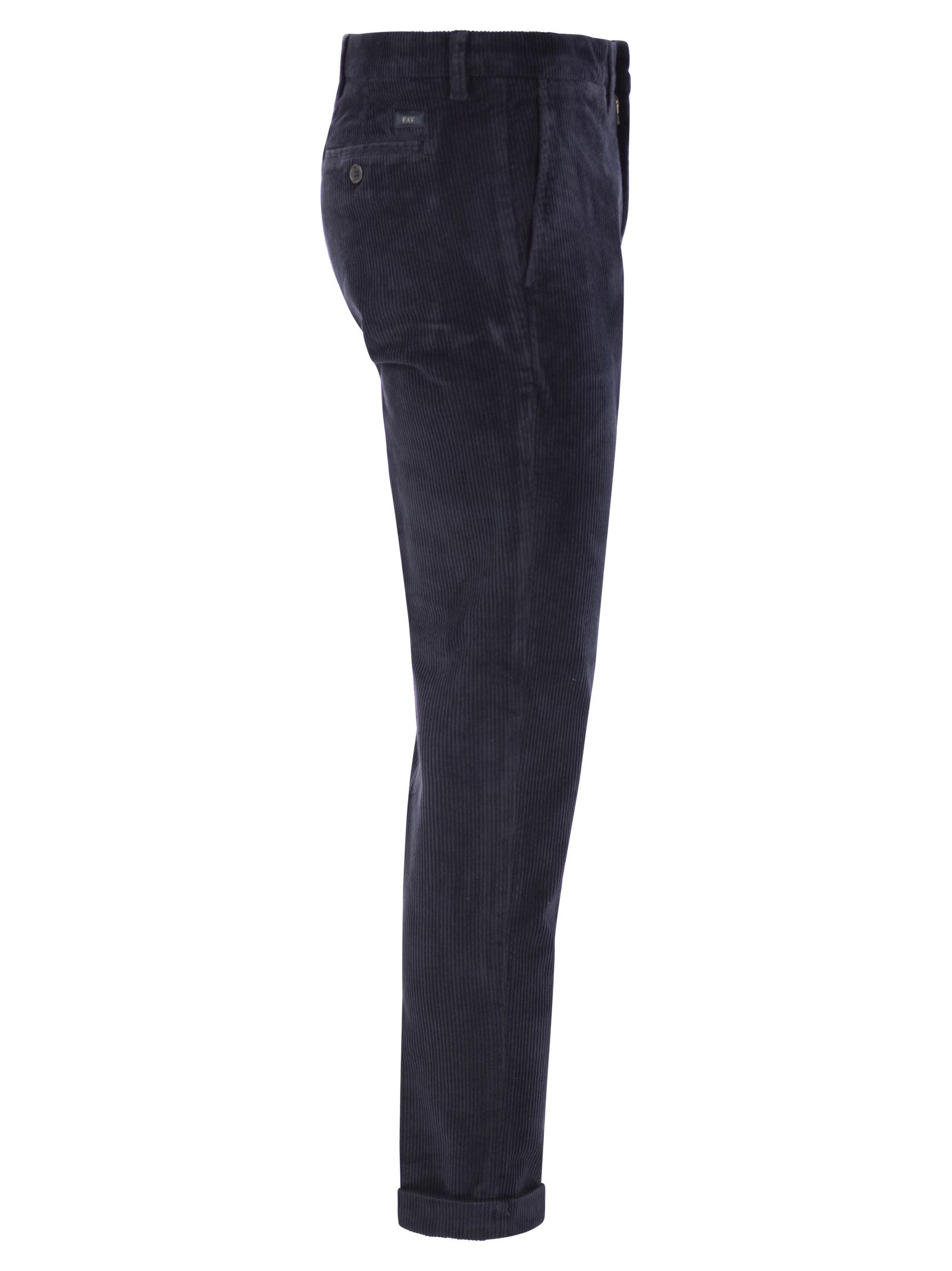 Fay Men Slim Corduroy Trousers FAY