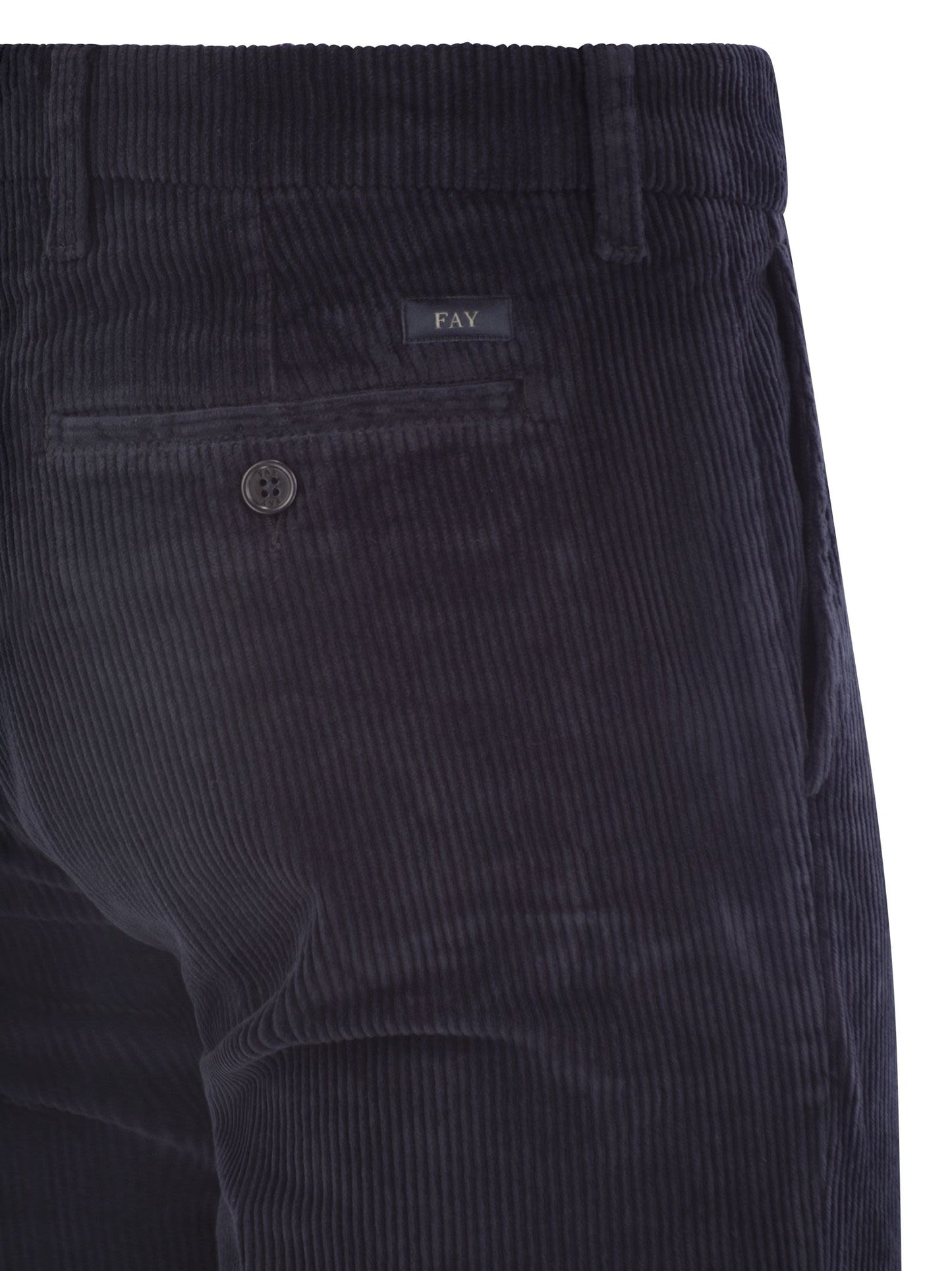 Fay Men Slim Corduroy Trousers FAY