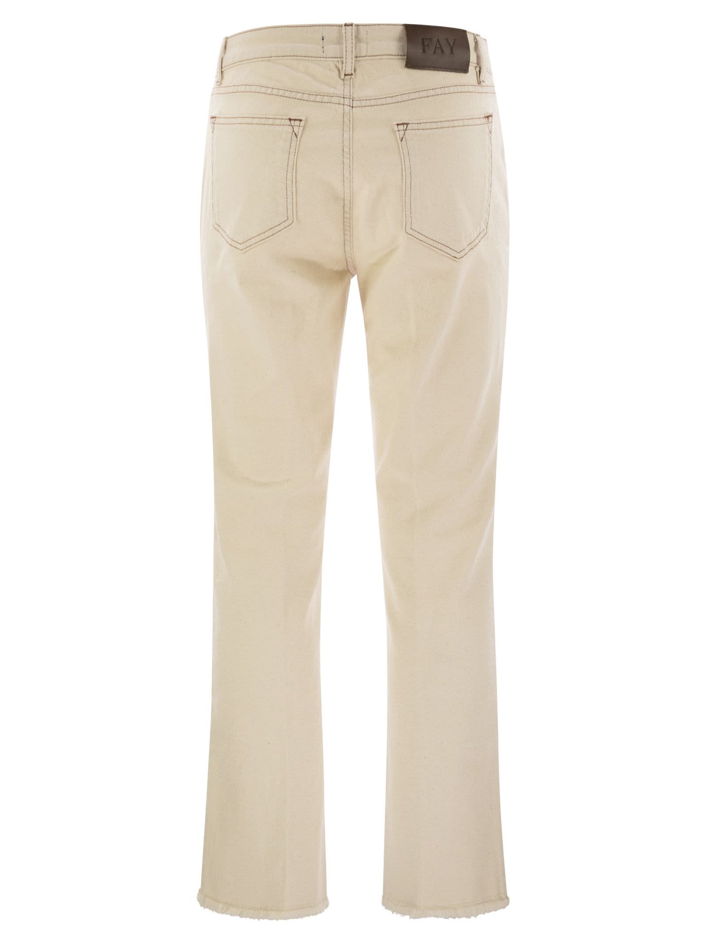 Fay Women Denim 5-Pocket Trousers FAY