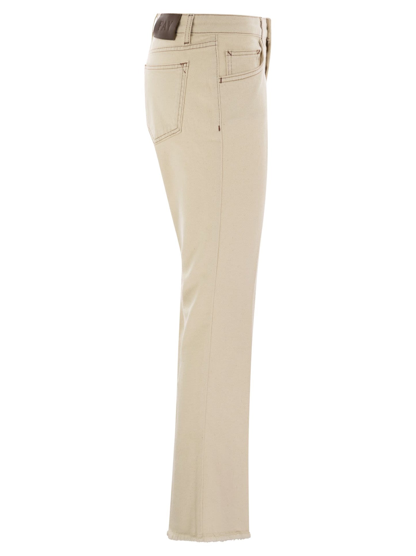 Fay Women Denim 5-Pocket Trousers FAY