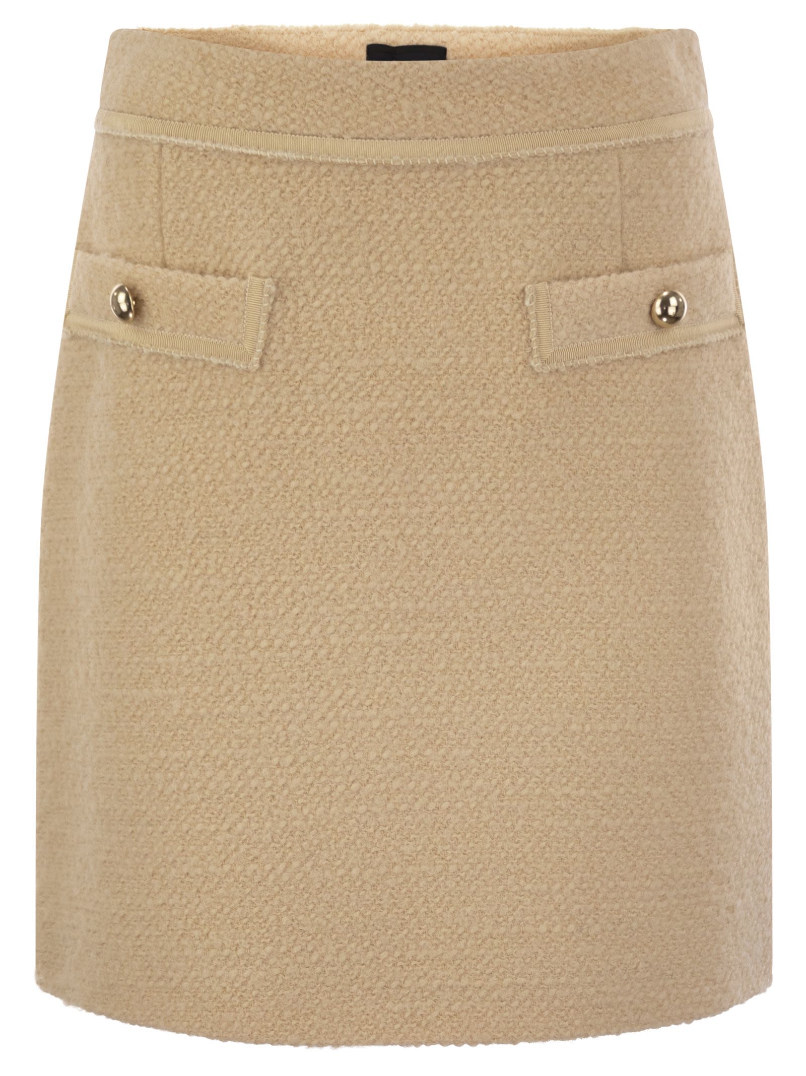 Fay Women Wool Short Skirt FAY