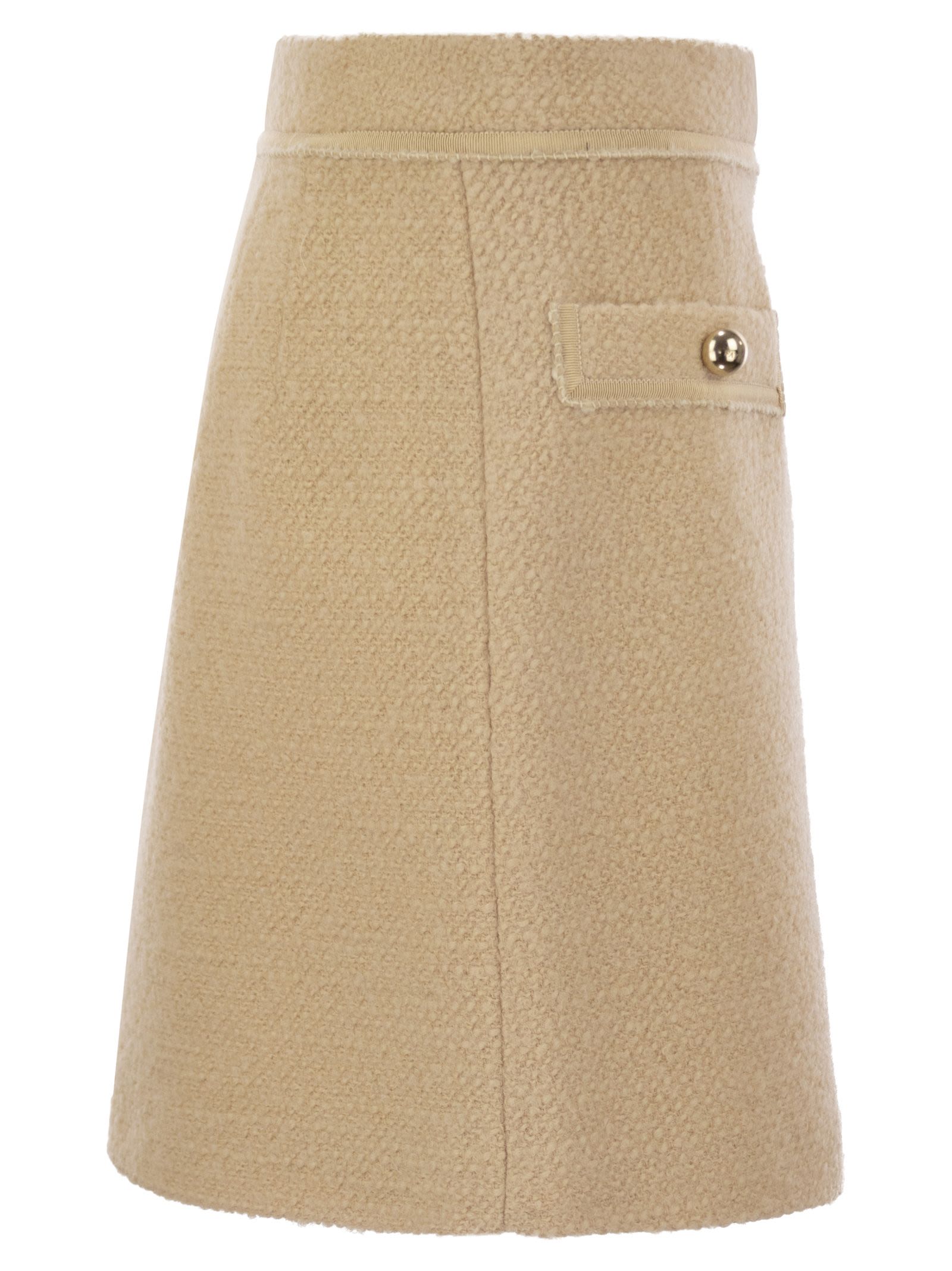 Fay Women Wool Short Skirt FAY
