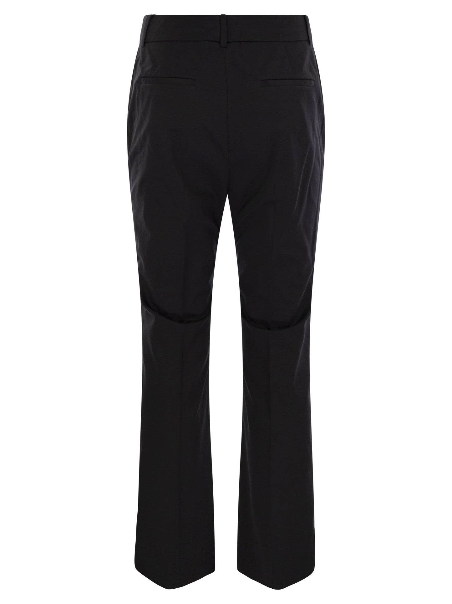 Peserico Women Stretch Cotton Trousers PESERICO