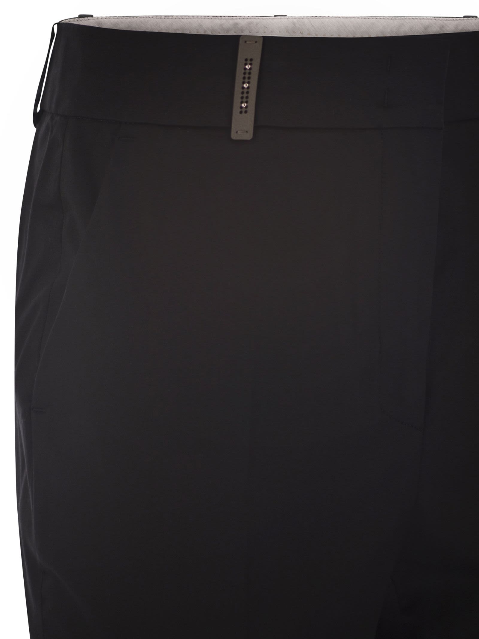 Peserico Women Stretch Cotton Trousers PESERICO