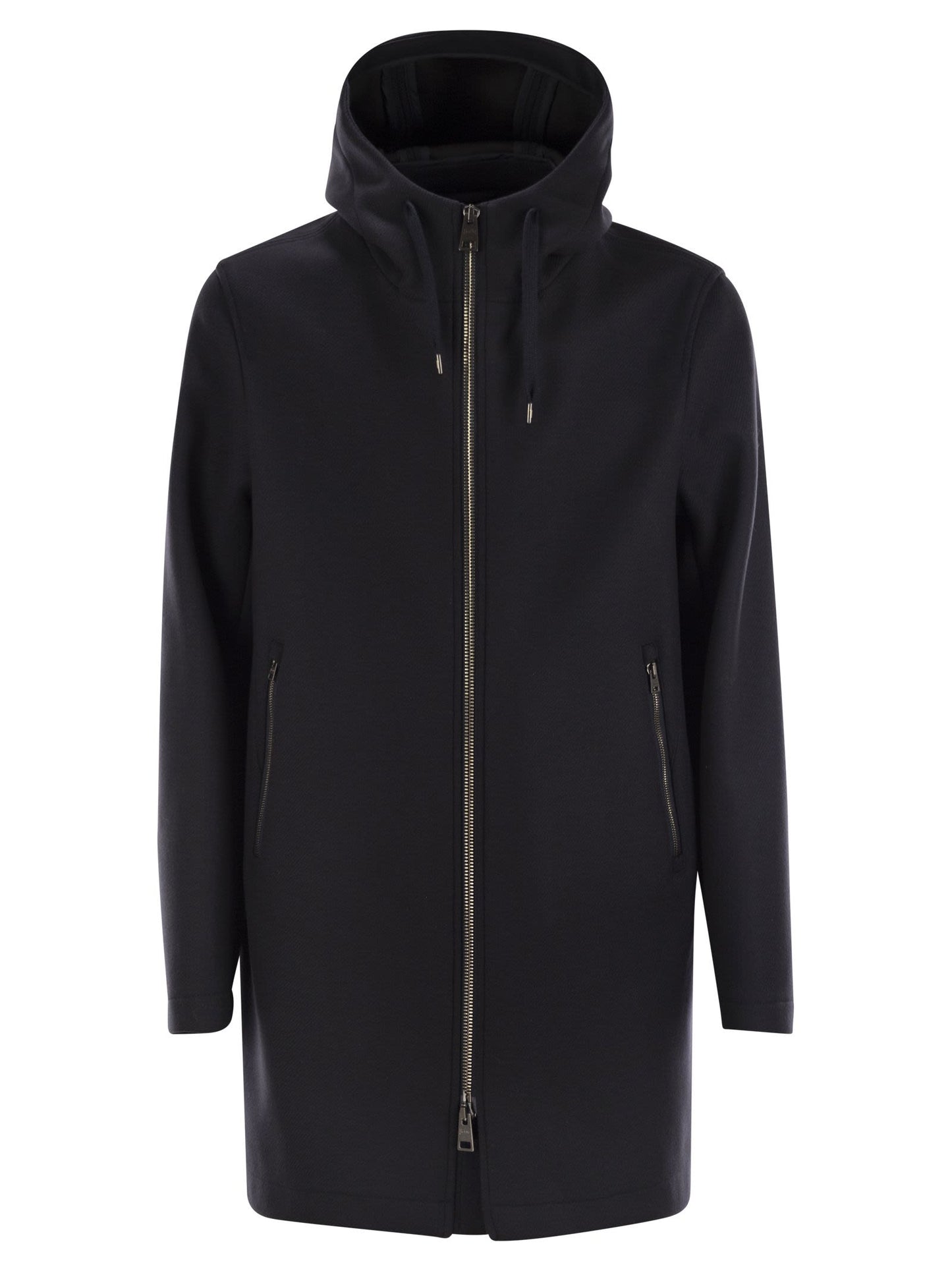 Herno Men Hooded Parka In Technical Fabric HERNO