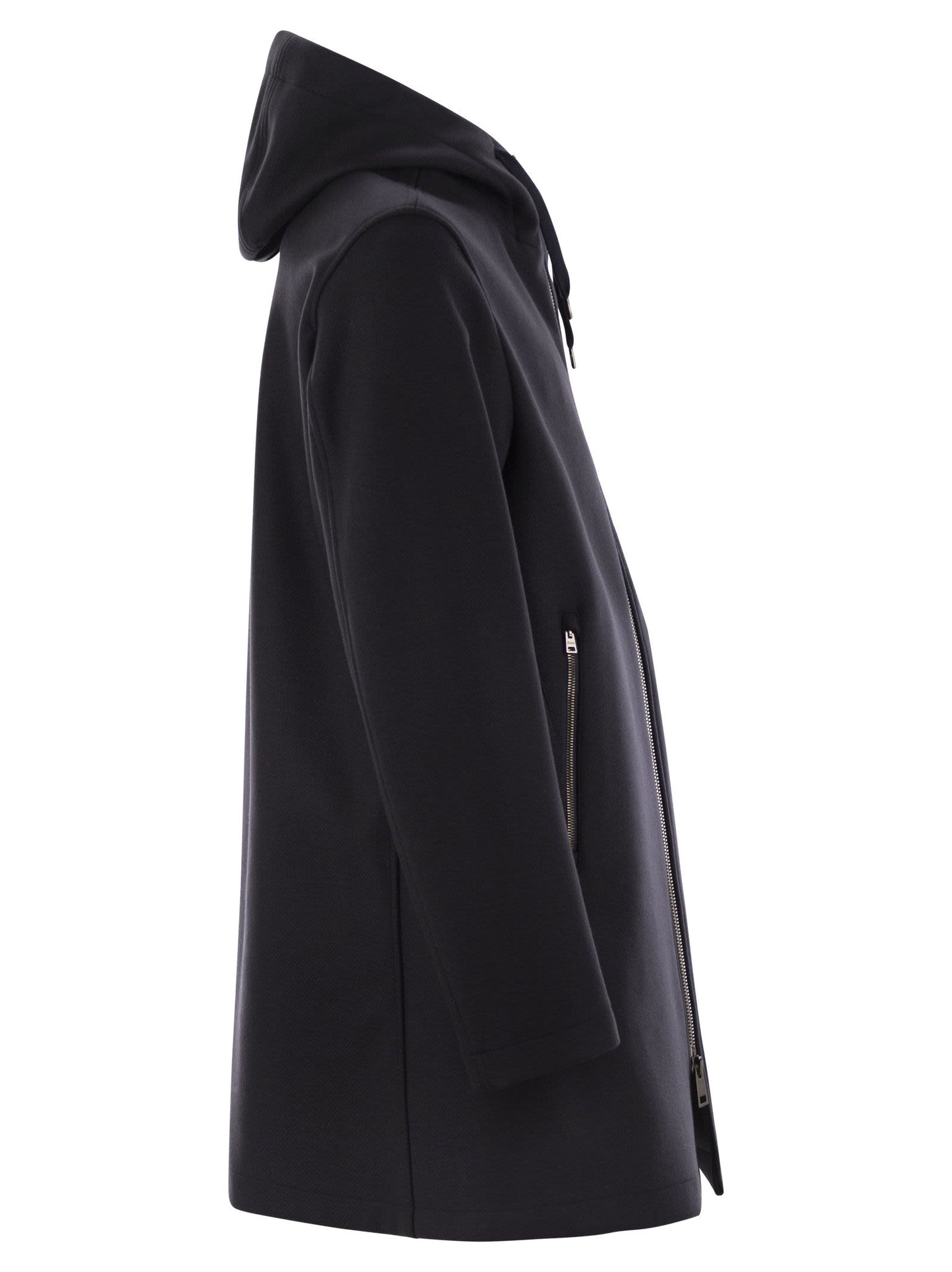 Herno Men Hooded Parka In Technical Fabric HERNO