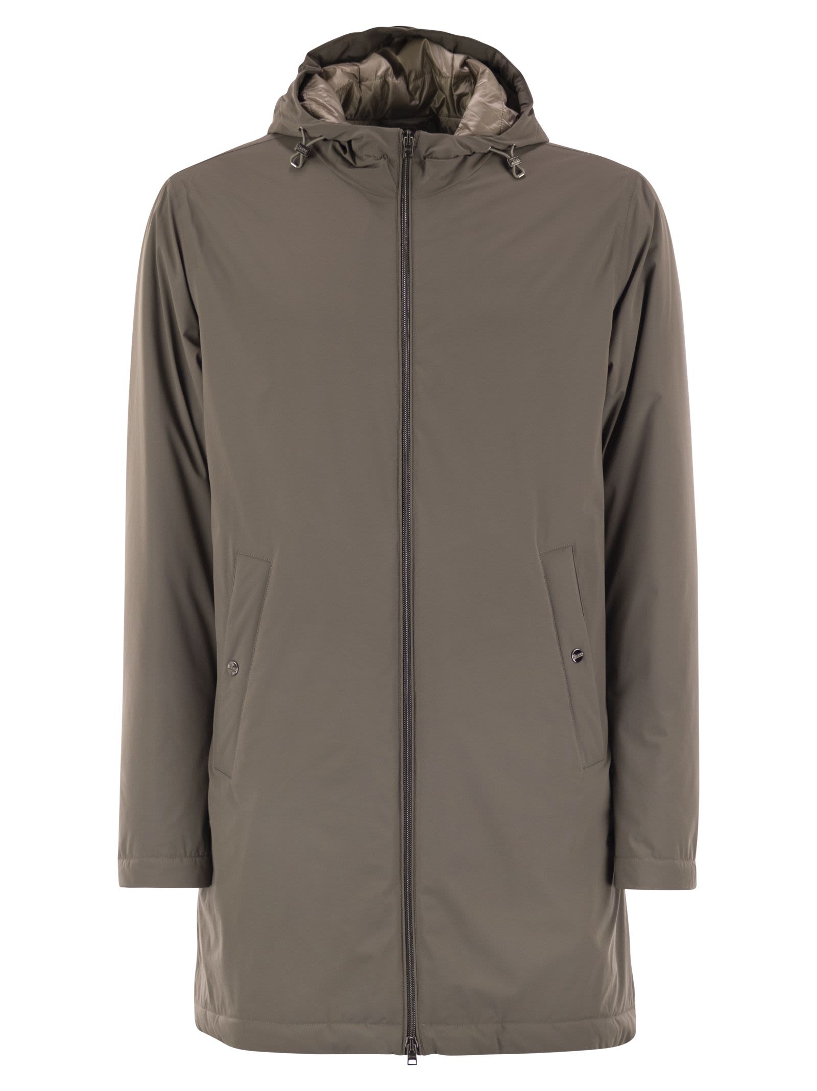 Herno Men Long Nylon Jacket HERNO