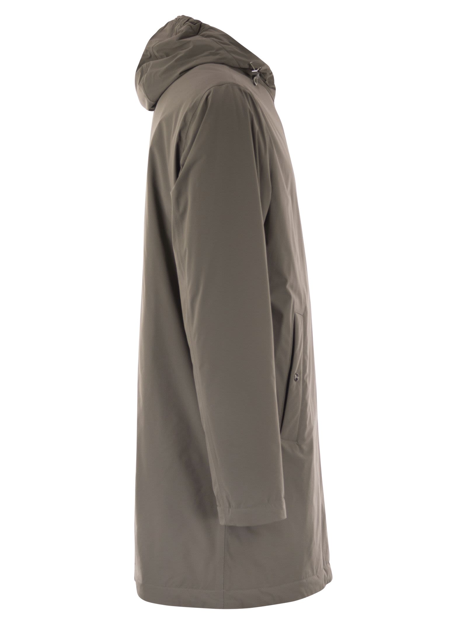 Herno Men Long Nylon Jacket HERNO