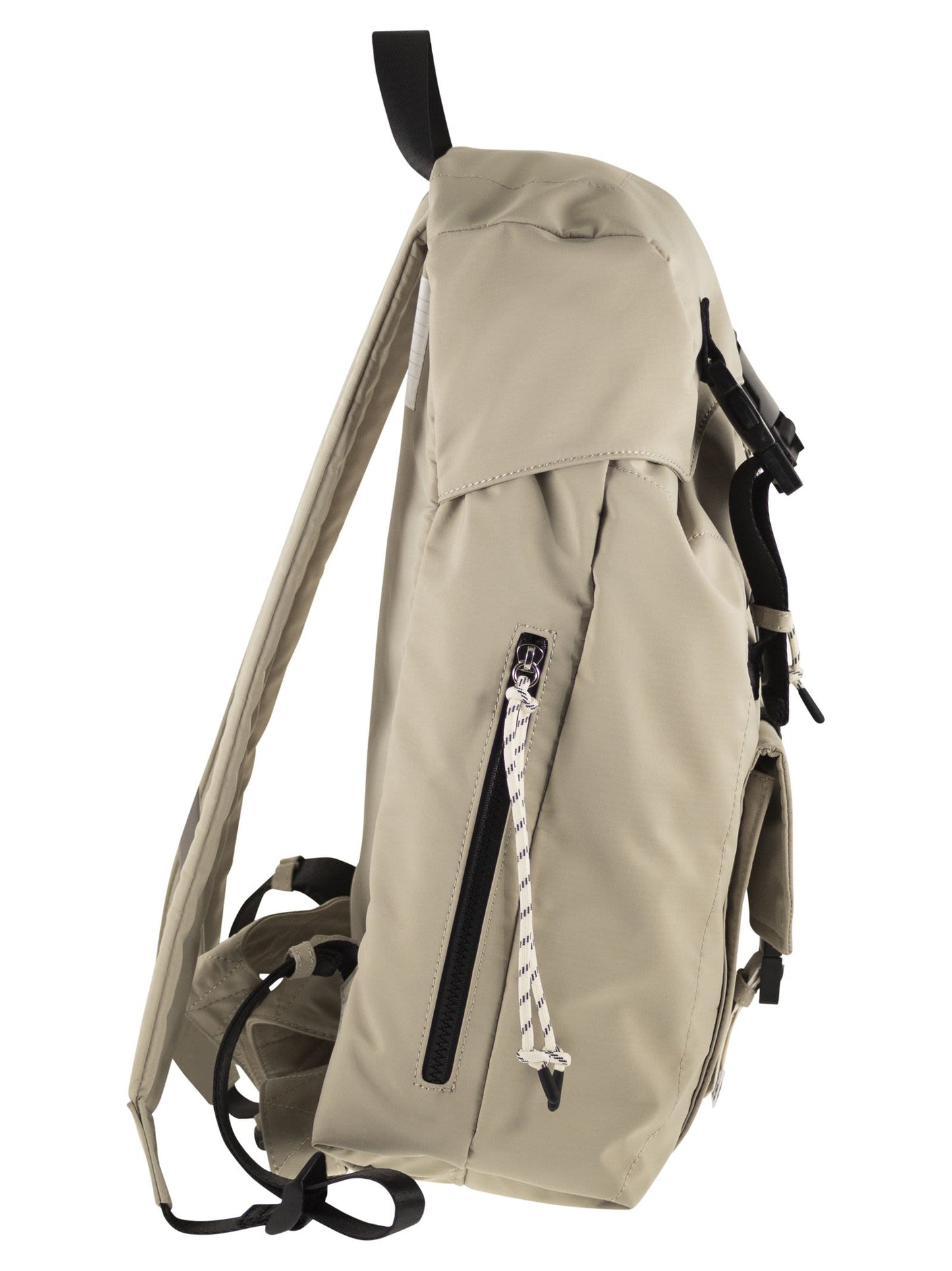 A.P.C. Men Technical Nylon Backpack With Flap Closure A.P.C.