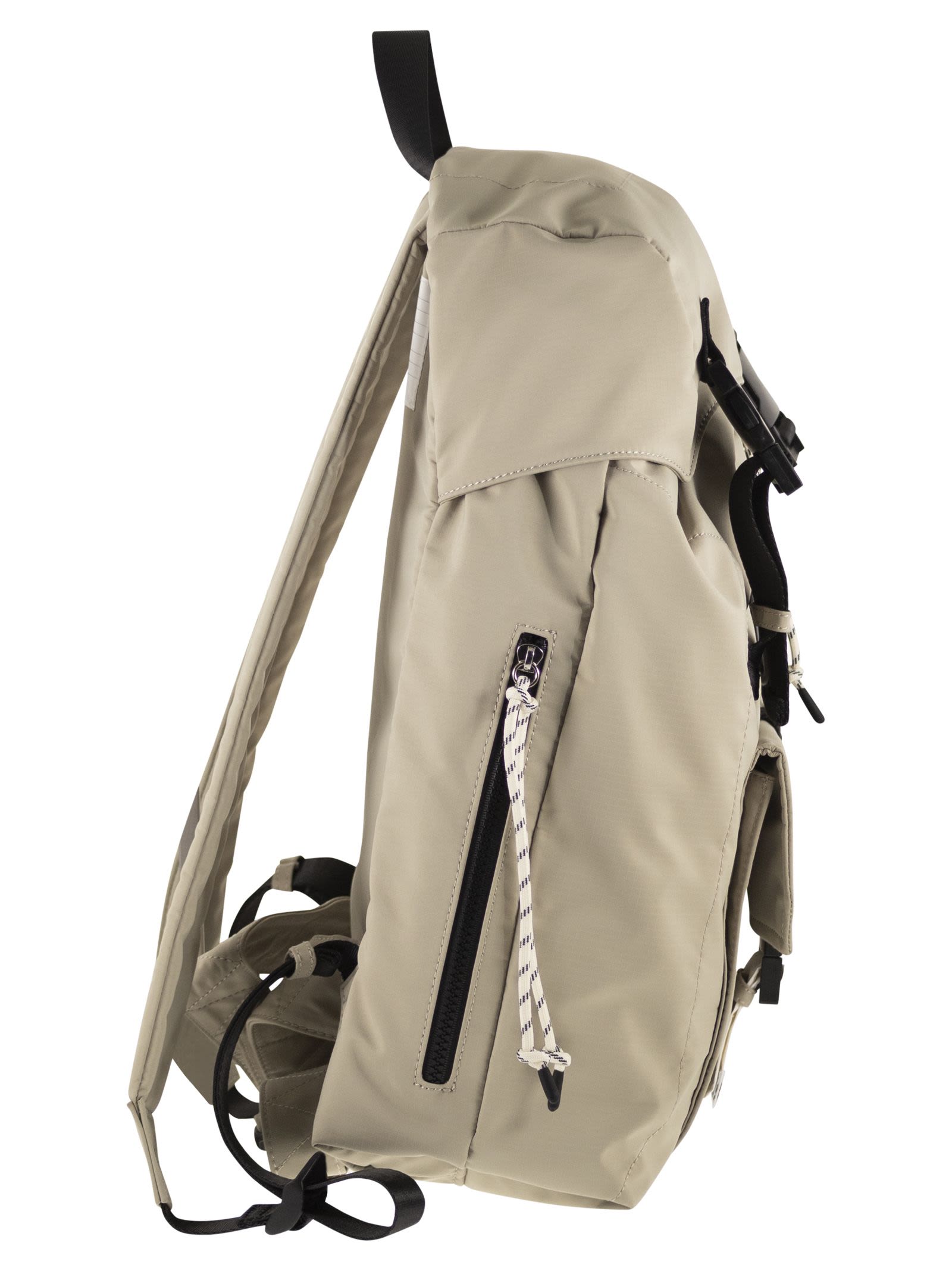 A.P.C. Men Technical Nylon Backpack With Flap Closure A.P.C.