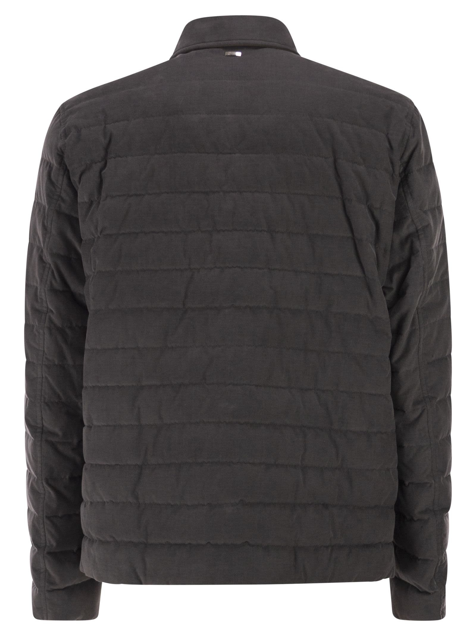 Herno Men Shirt-Style Down Jacket HERNO