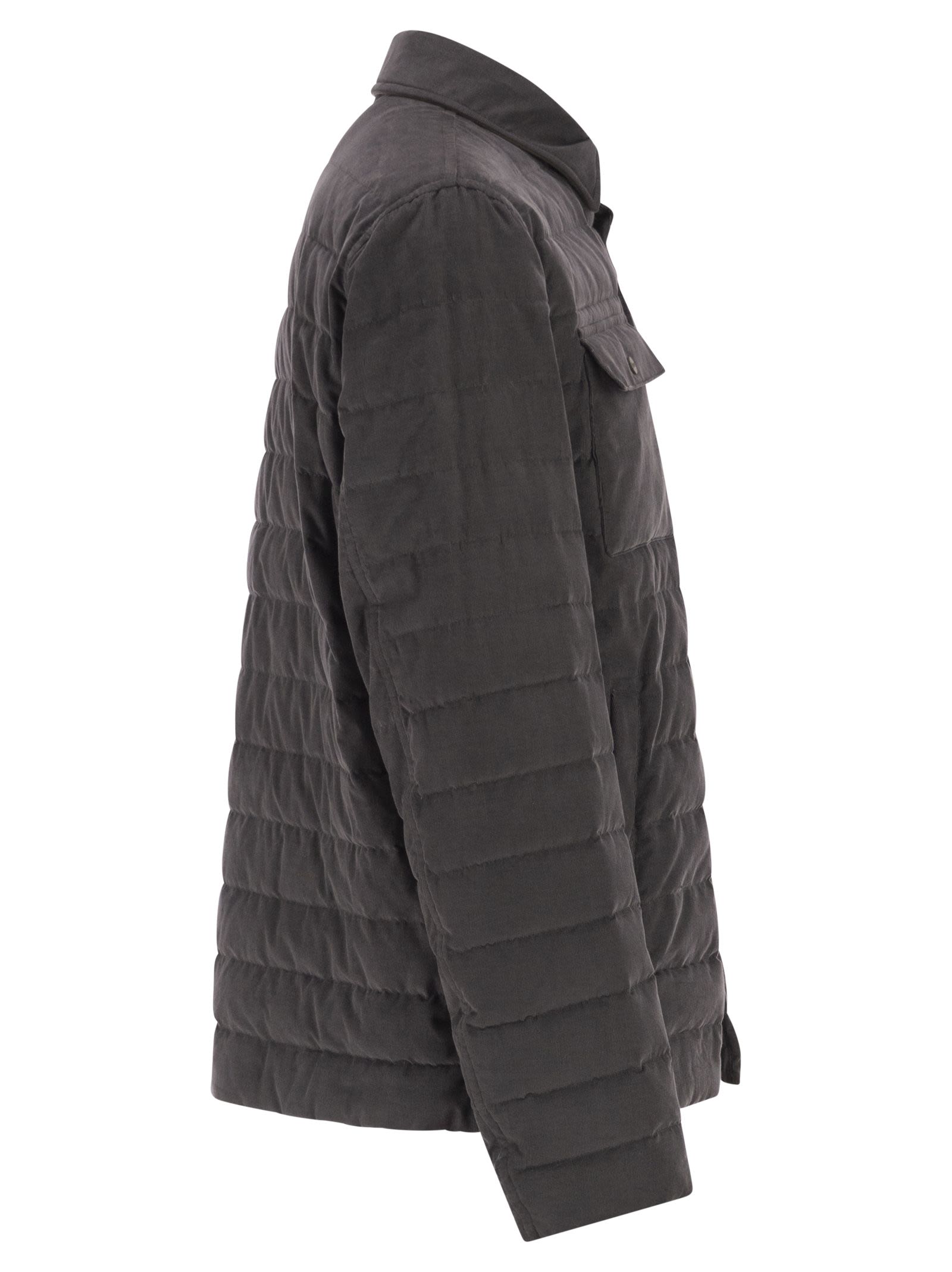 Herno Men Shirt-Style Down Jacket HERNO