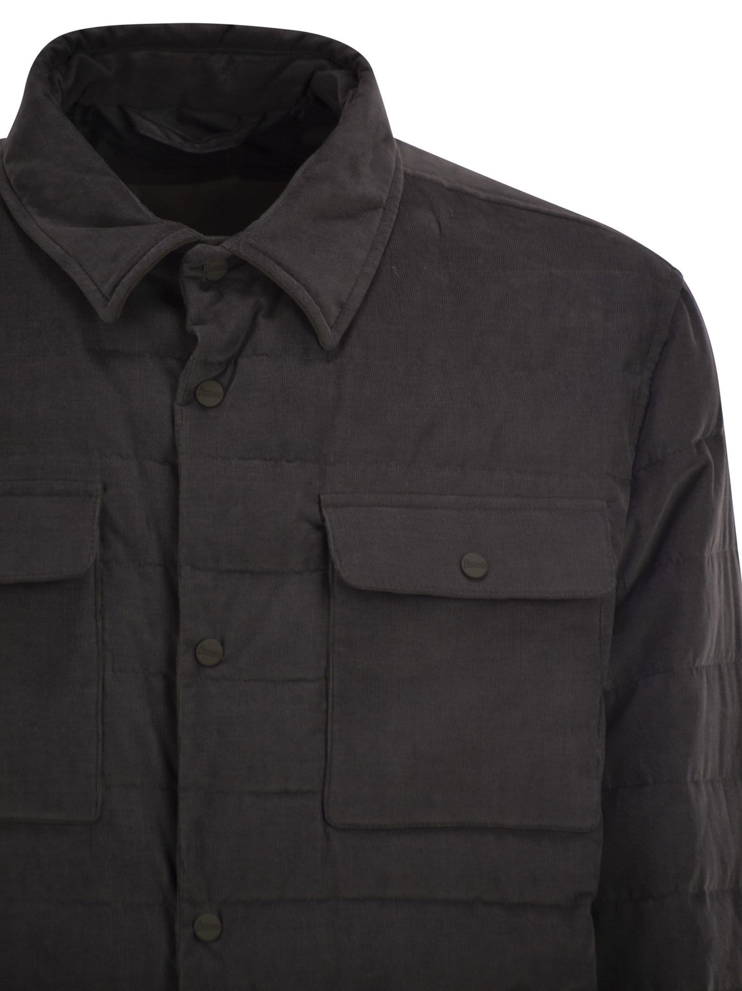 Herno Men Shirt-Style Down Jacket HERNO