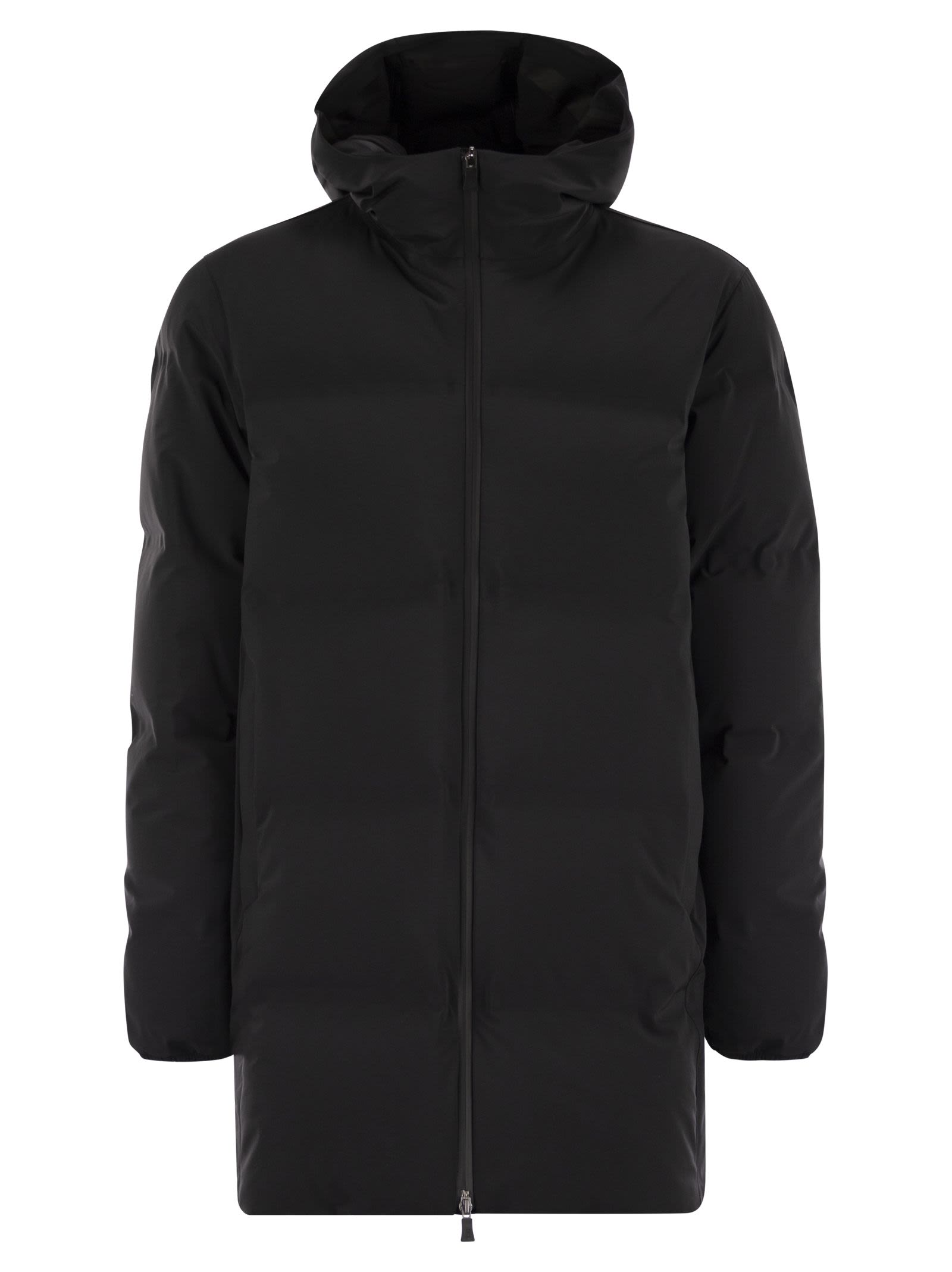 Herno Men New Impact Long Down Jacket With Hood HERNO
