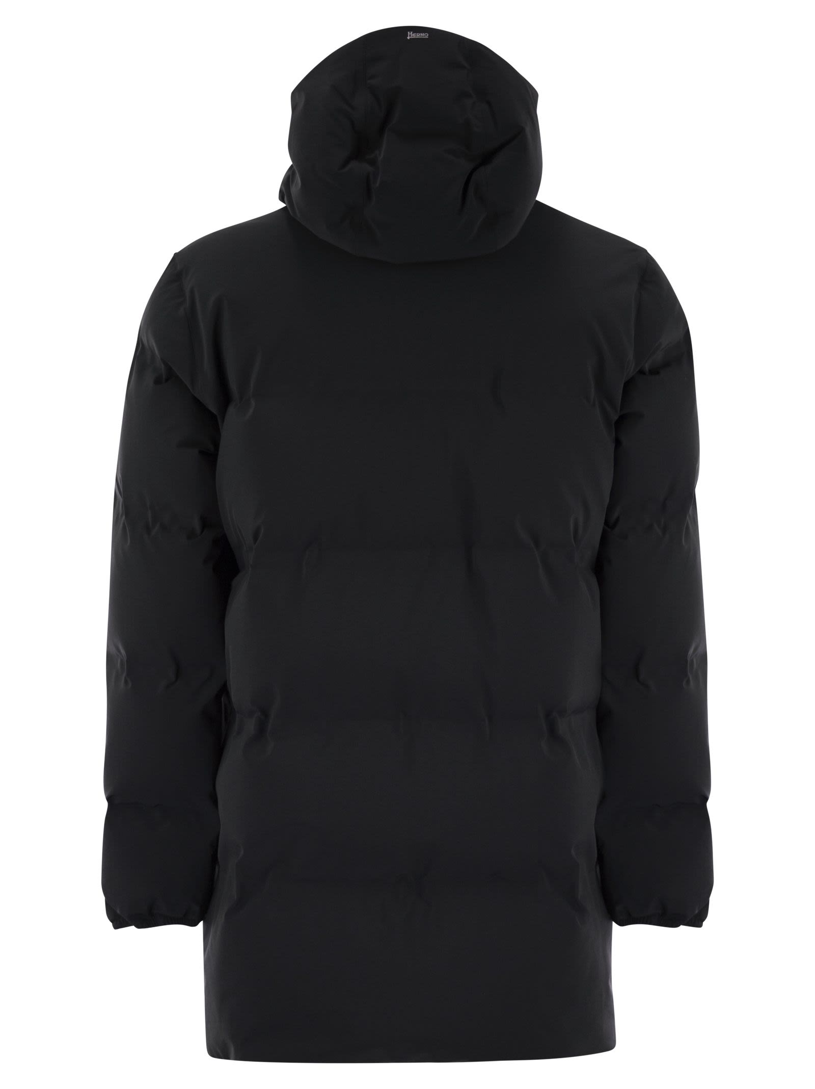 Herno Men New Impact Long Down Jacket With Hood HERNO