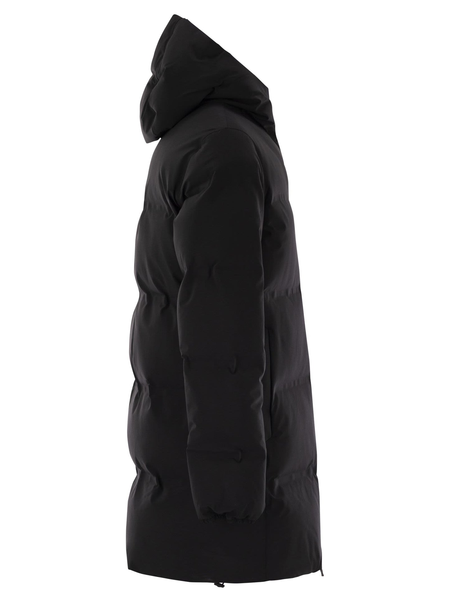 Herno Men New Impact Long Down Jacket With Hood HERNO
