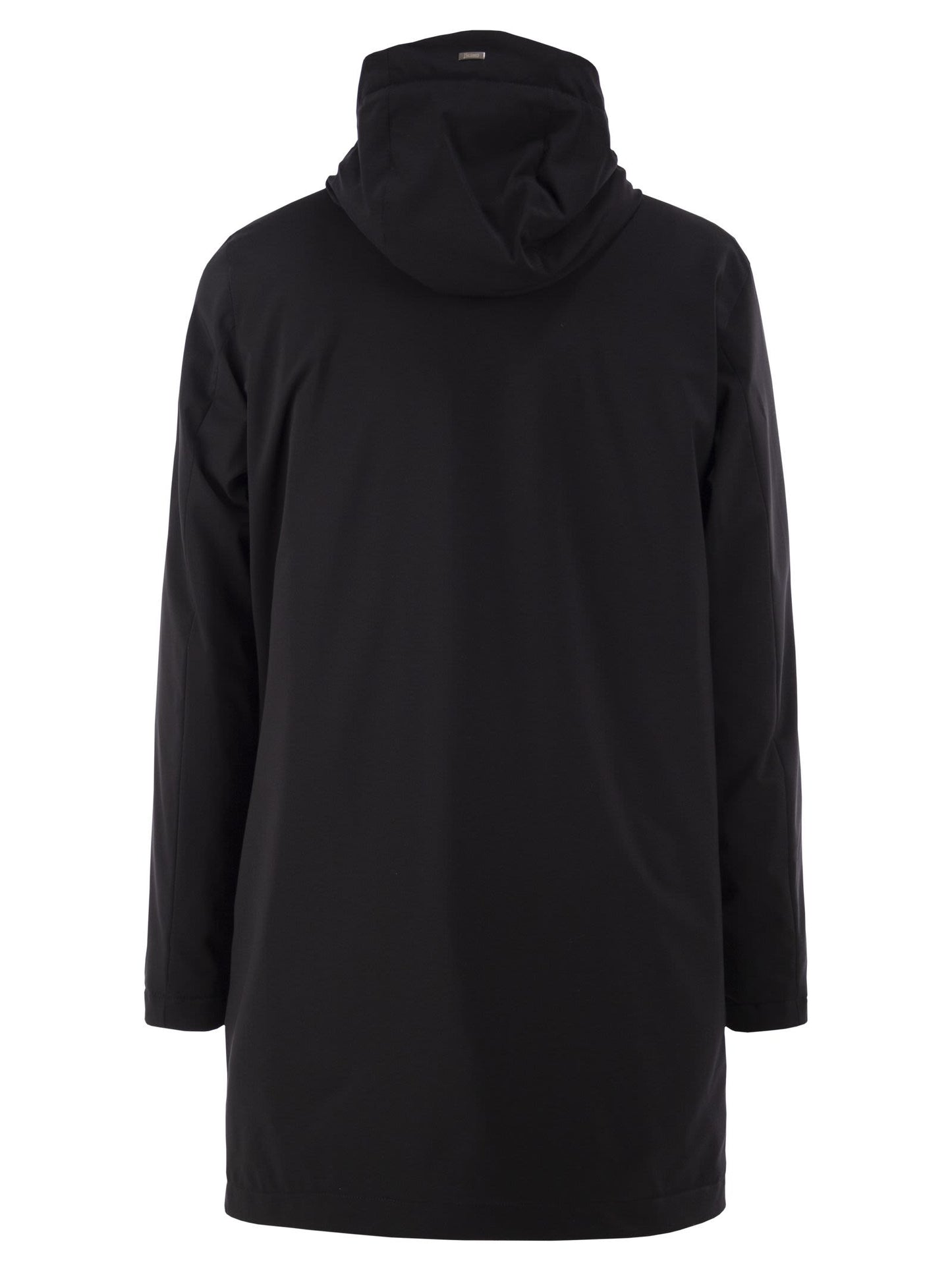 Herno Men Stretch Technical Fabric Hooded Padded Parka HERNO
