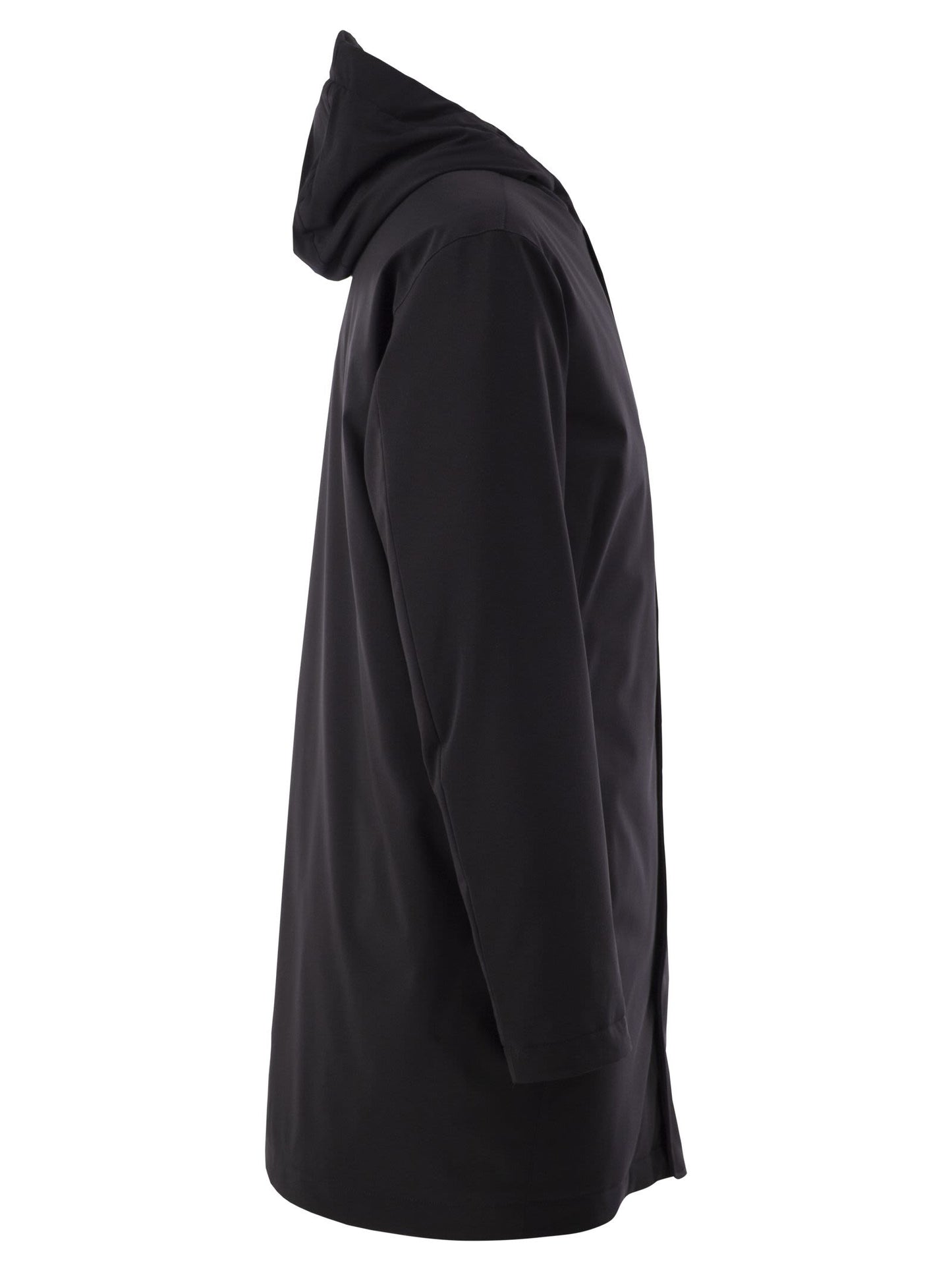 Herno Men Stretch Technical Fabric Hooded Padded Parka HERNO