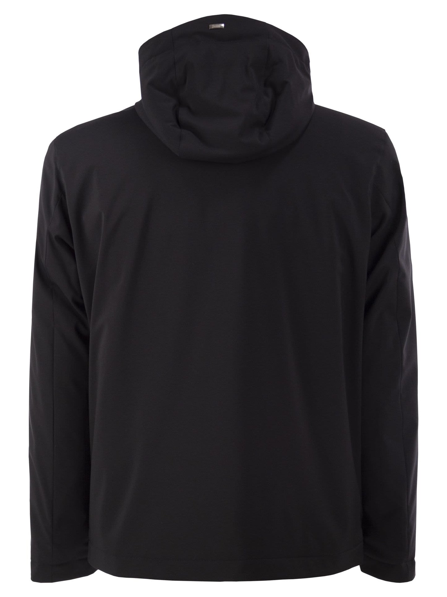 Herno Men Stretch Technical Fabric Hooded Padded Jacket HERNO