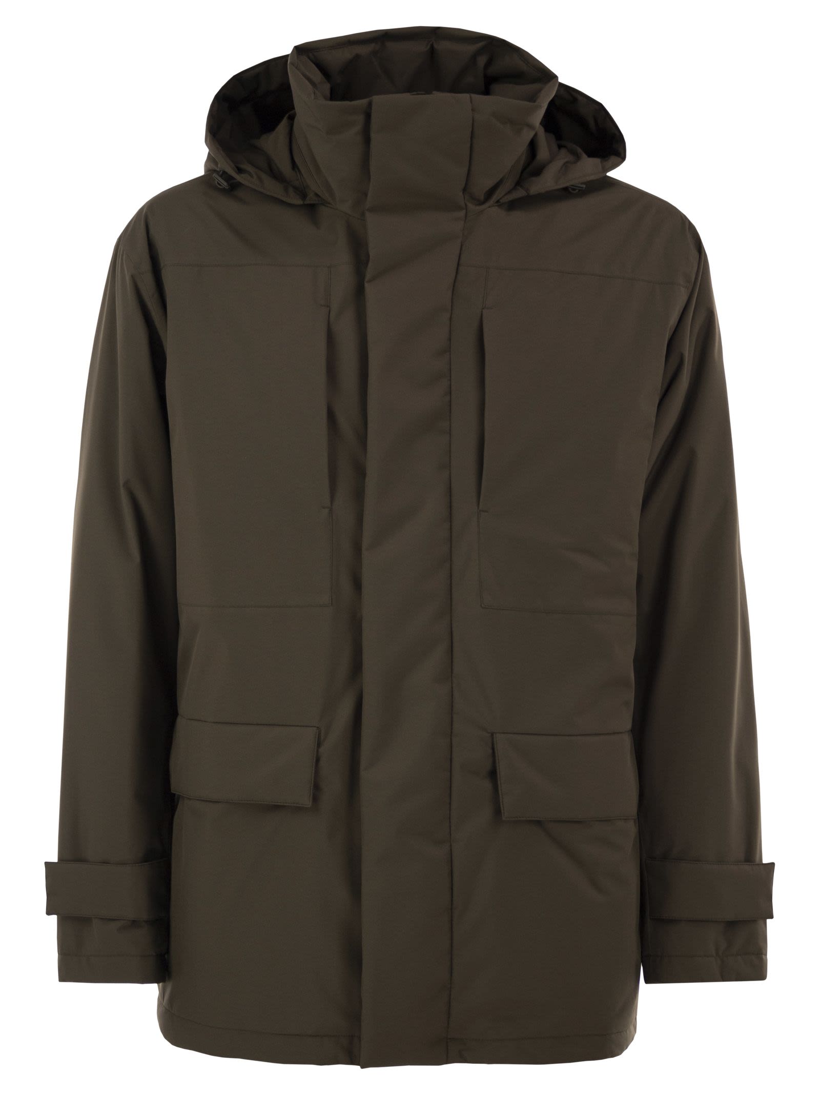 Herno Men Technical Hooded Padded Parka HERNO