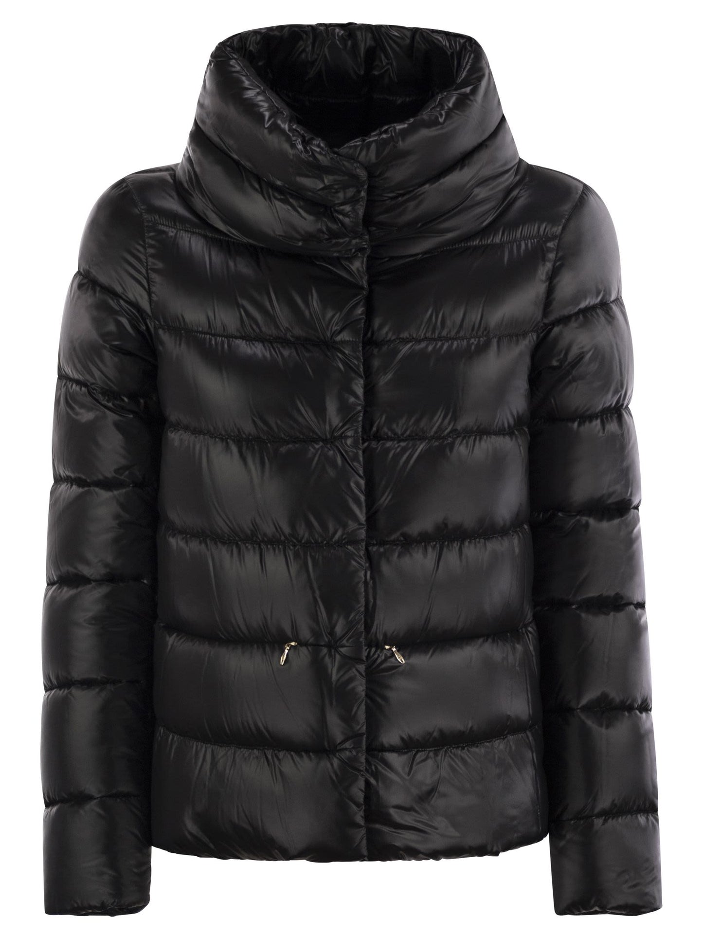 Herno Women Down Jacket With Ring Collar HERNO
