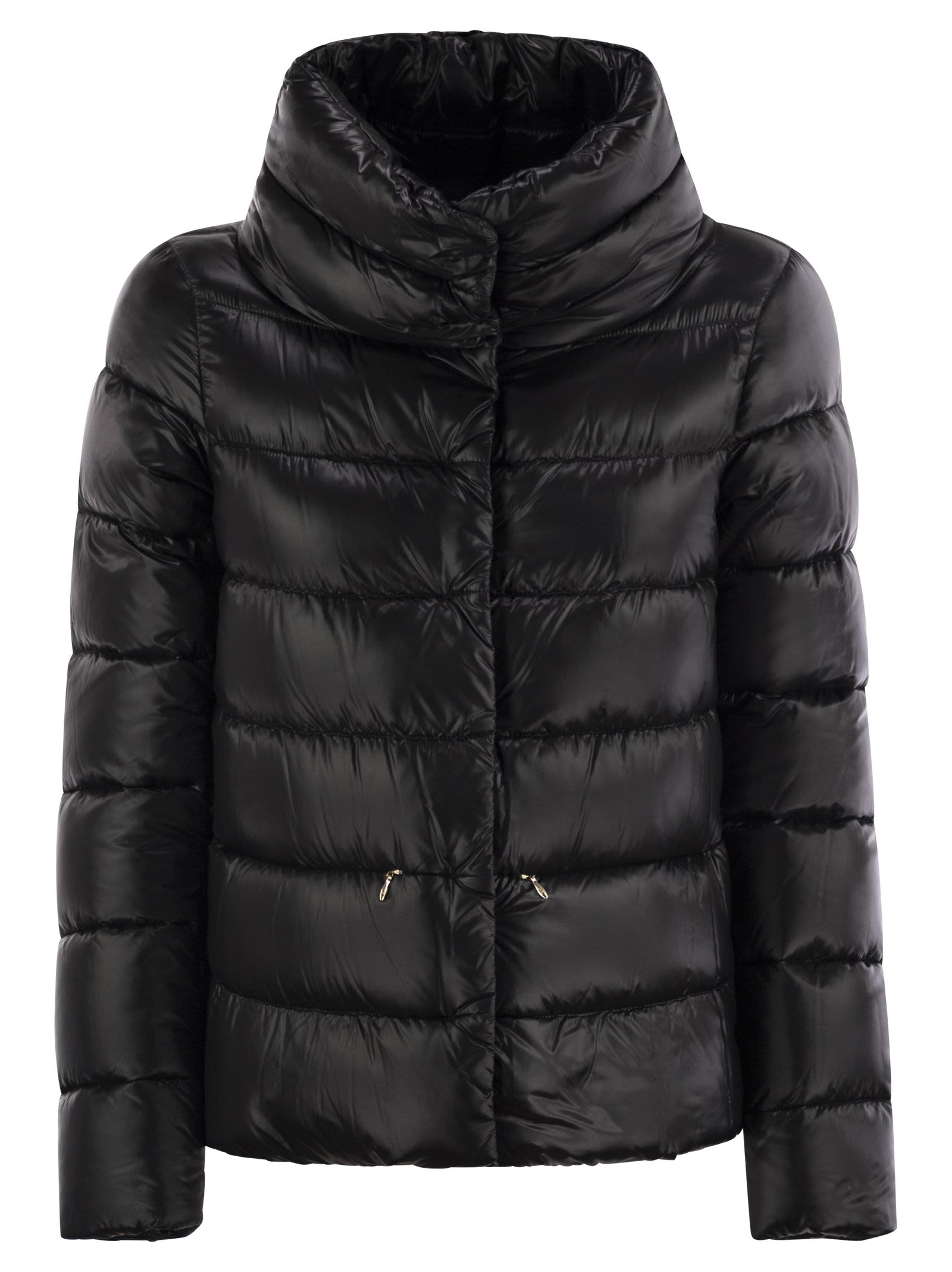 Herno Women Down Jacket With Ring Collar HERNO