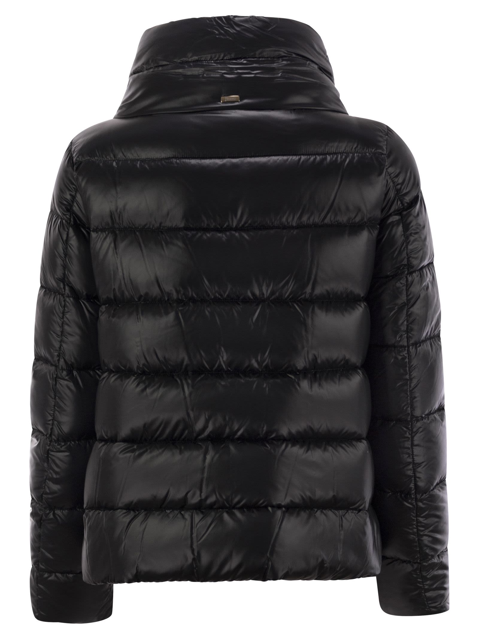 Herno Women Down Jacket With Ring Collar HERNO