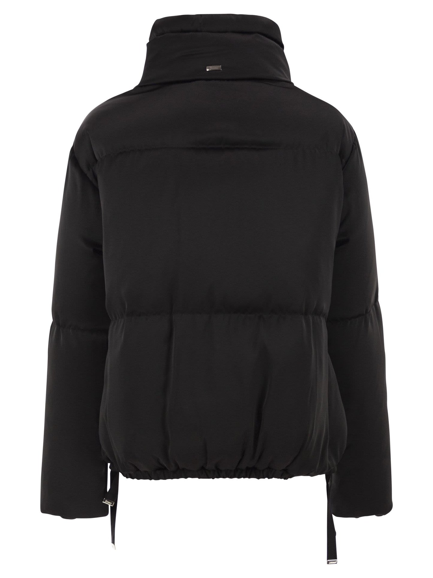 Herno Women High-Neck Down Jacket With Drawstring Collar HERNO