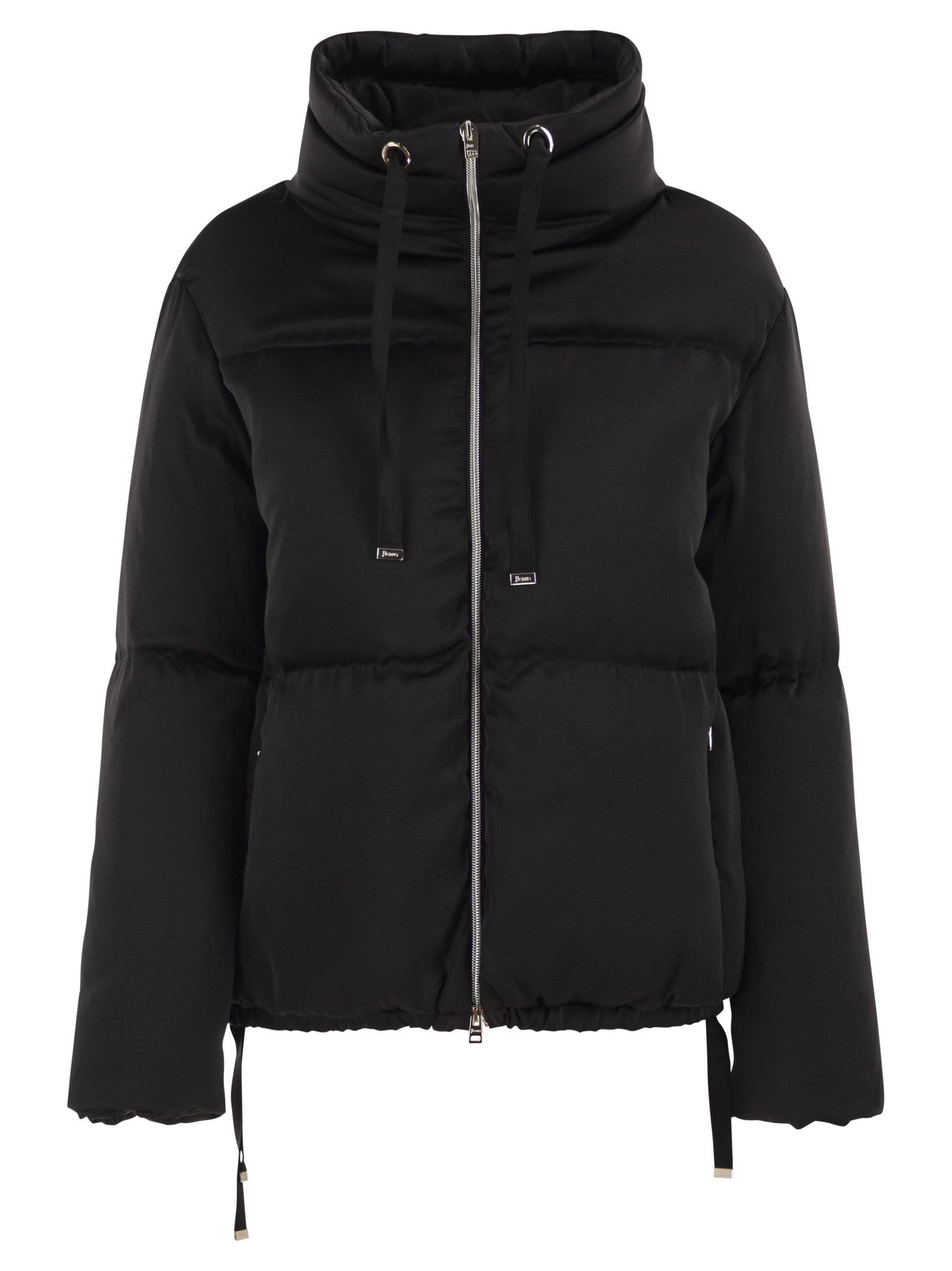 Herno Women High-Neck Down Jacket With Drawstring Collar HERNO