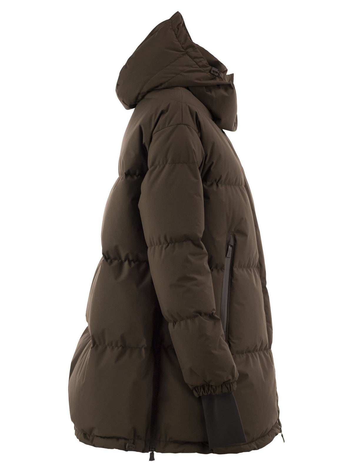 Herno Women Medium 2-Layer Hooded Down Jacket HERNO