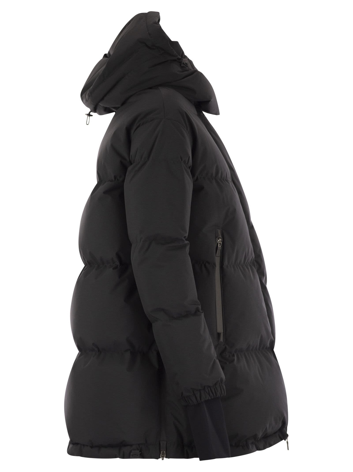 Herno Women Medium 2-Layer Hooded Down Jacket HERNO