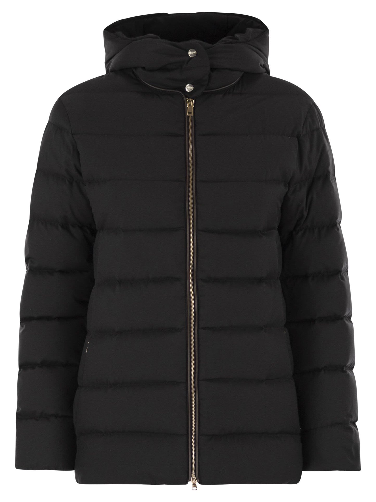 Herno Women Medium Down Jacket With Hood HERNO