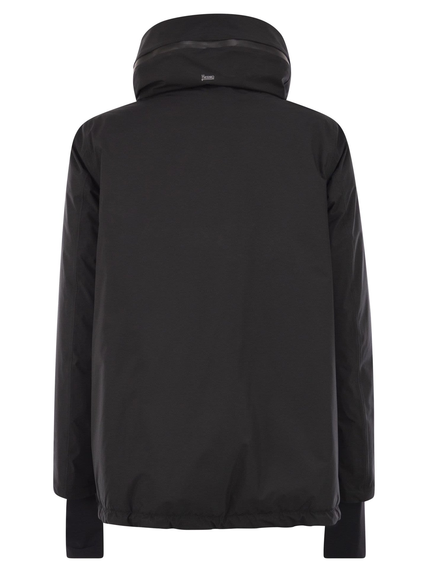 Herno Women A-Shaped Down Jacket With Hood, 2 Layers HERNO