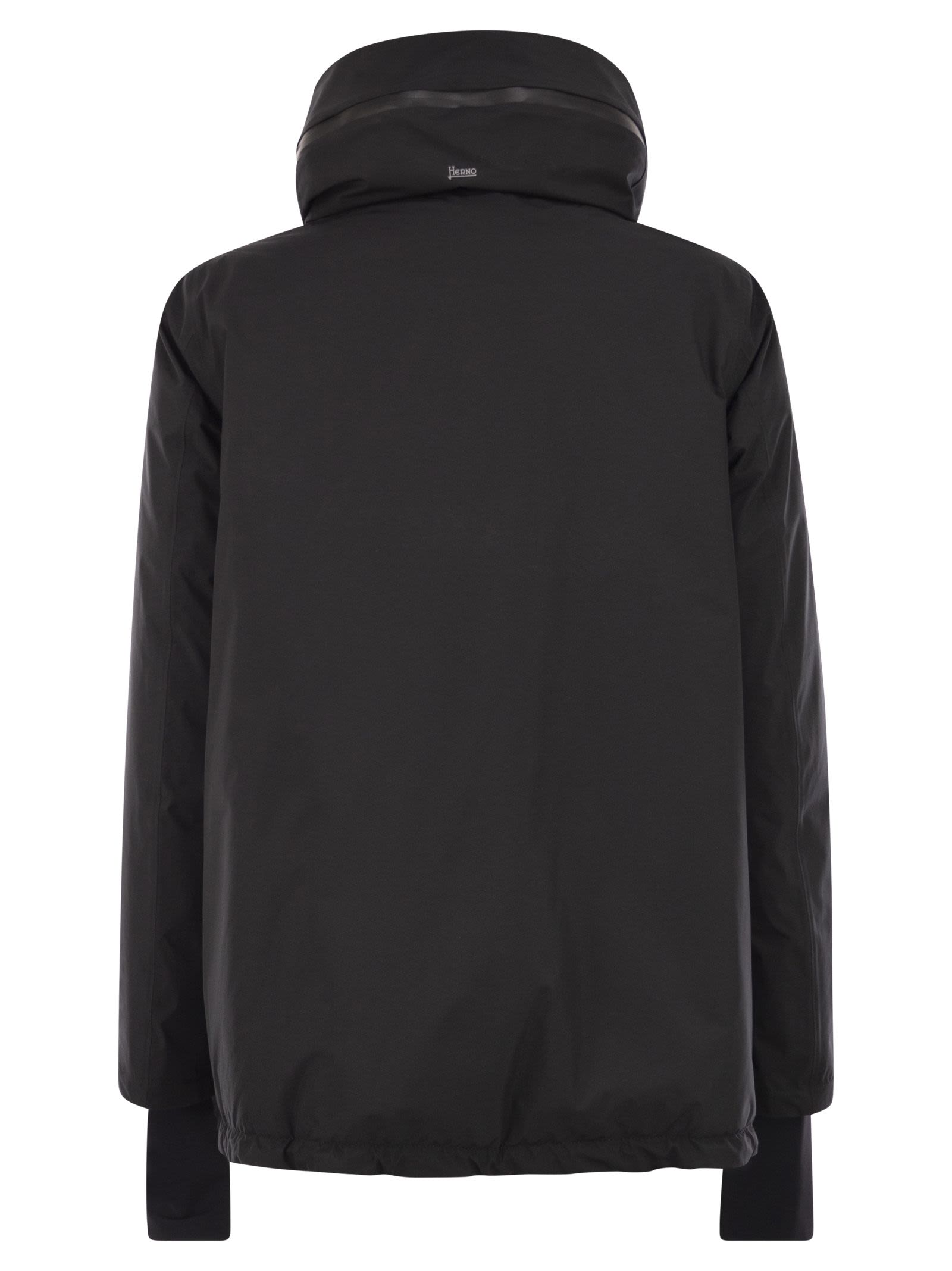 Herno Women A-Shaped Down Jacket With Hood, 2 Layers HERNO