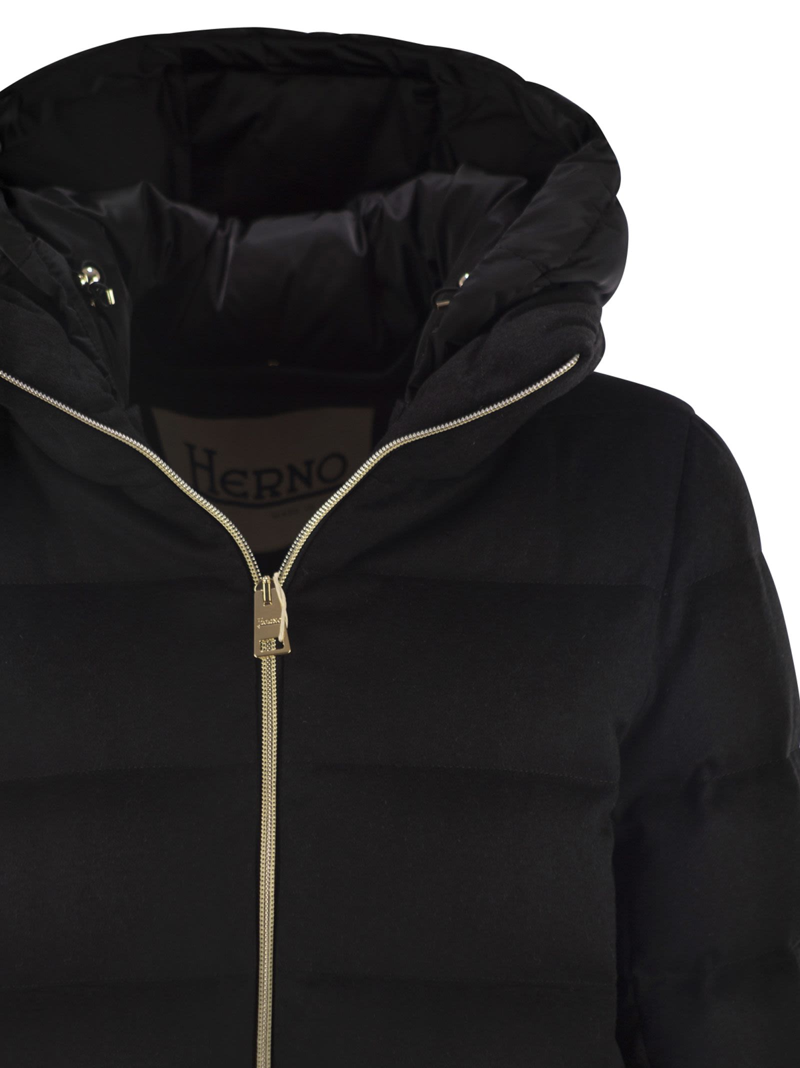 Herno Women Resort Silk And Cashmere Down Jacket HERNO