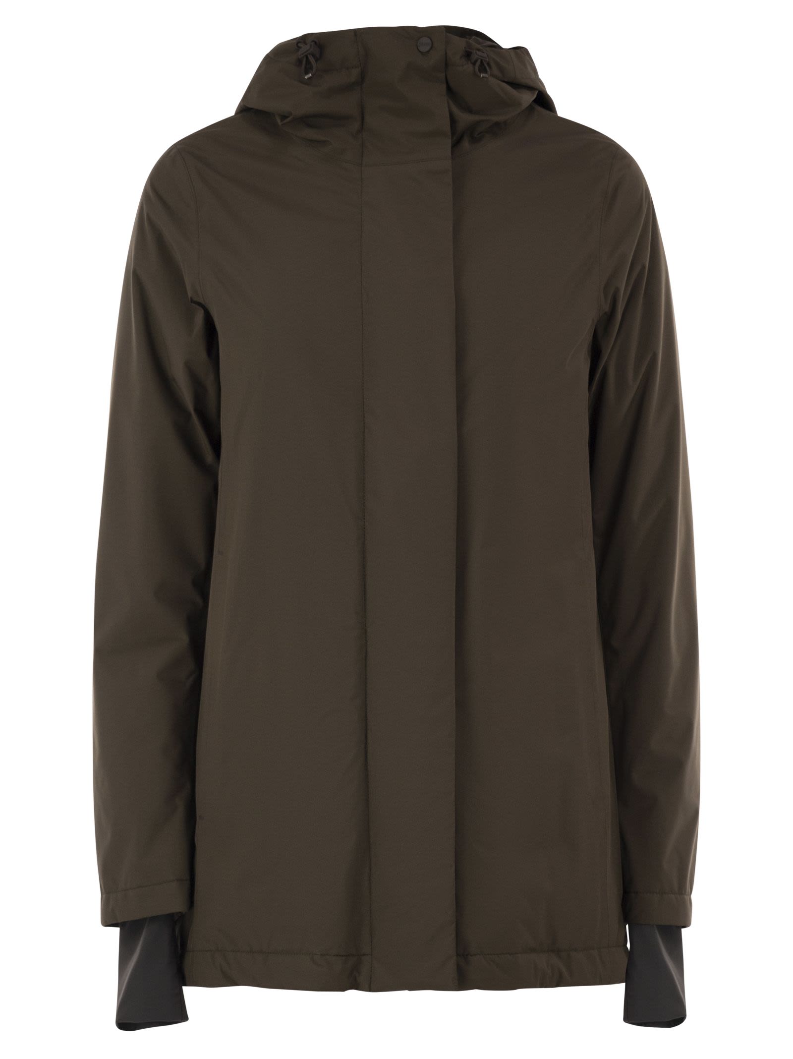 Herno Women A-Shape 2Layers Hooded Parka HERNO