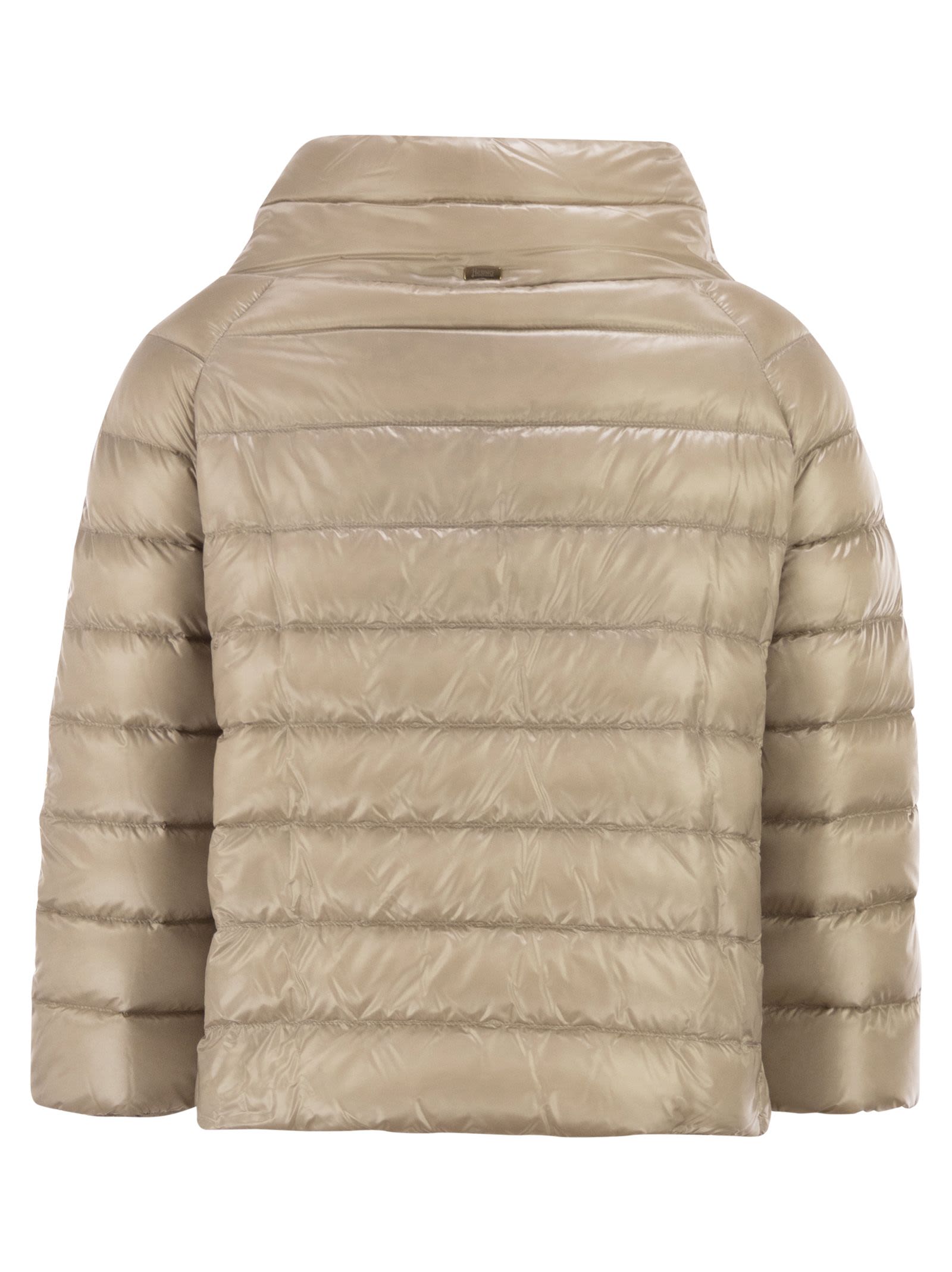 Herno Women Sofia - Mini Cape With 3/4 Sleeves HERNO