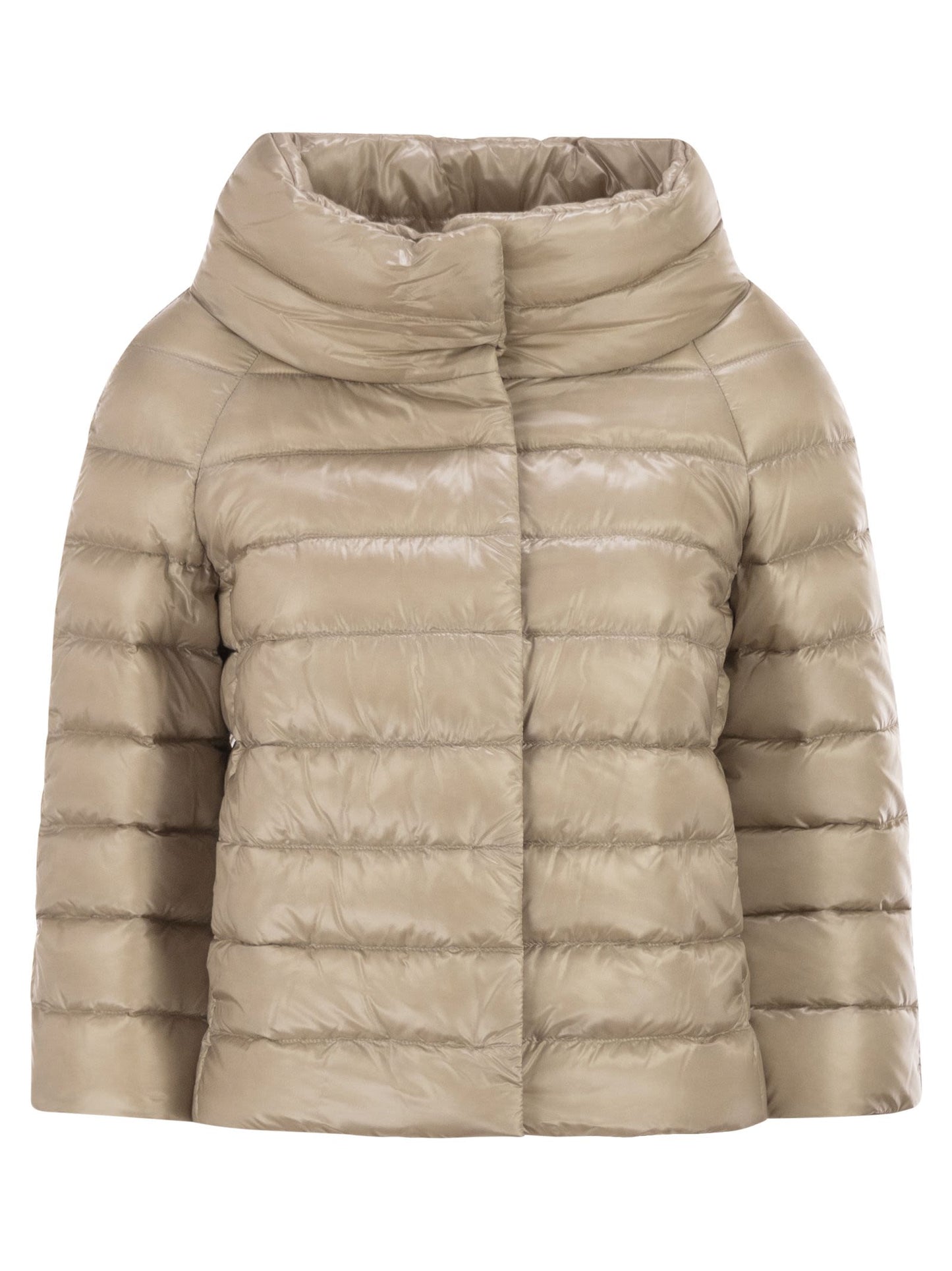 Herno Women Sofia - Mini Cape With 3/4 Sleeves HERNO