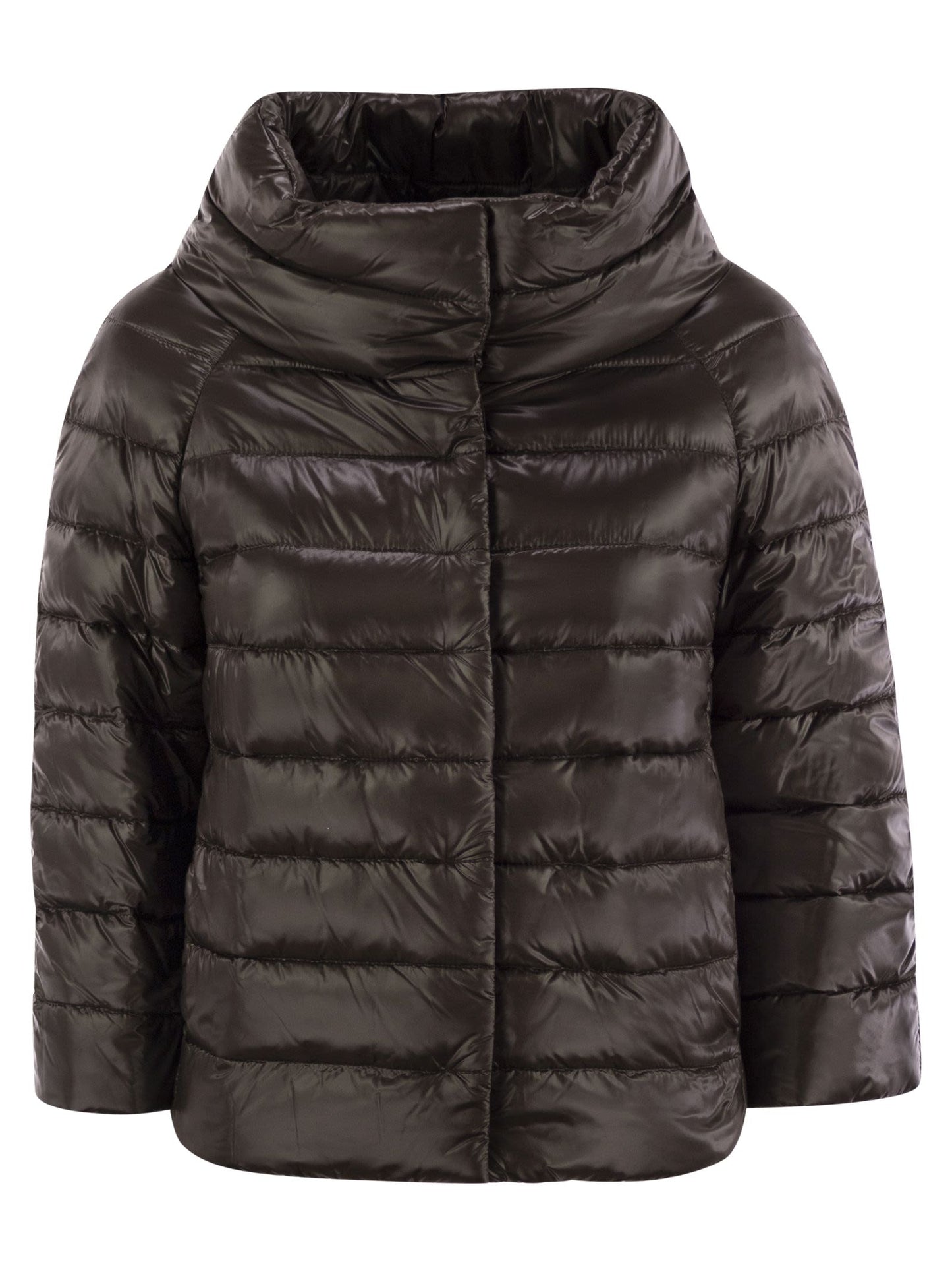 Herno Women Mini Cape With Jewelled Sleeves HERNO