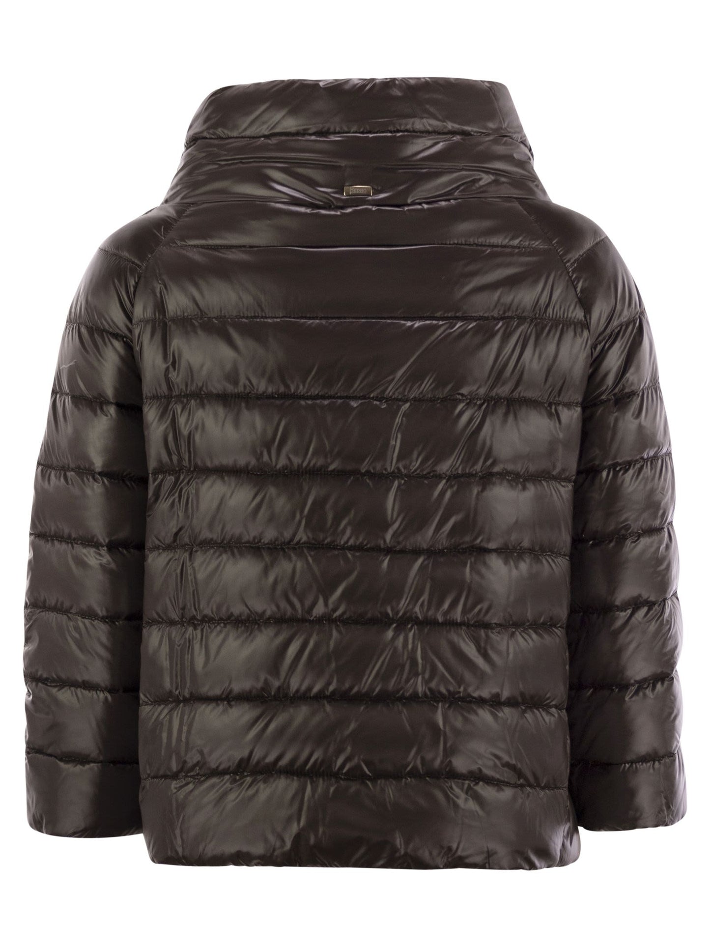 Herno Women Mini Cape With Jewelled Sleeves HERNO