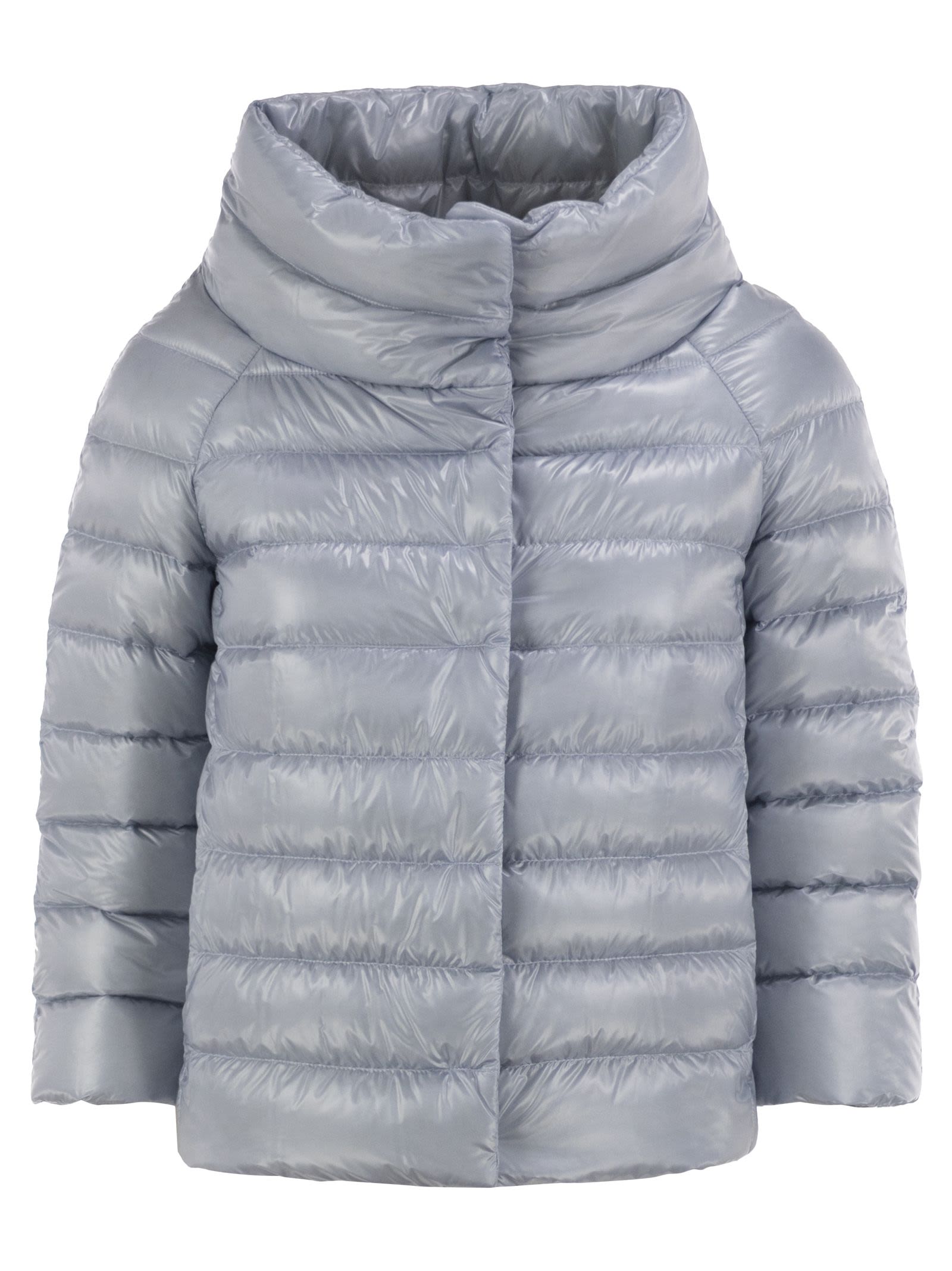 Herno Women Sofia - Mini Cape With 3/4 Sleeves HERNO