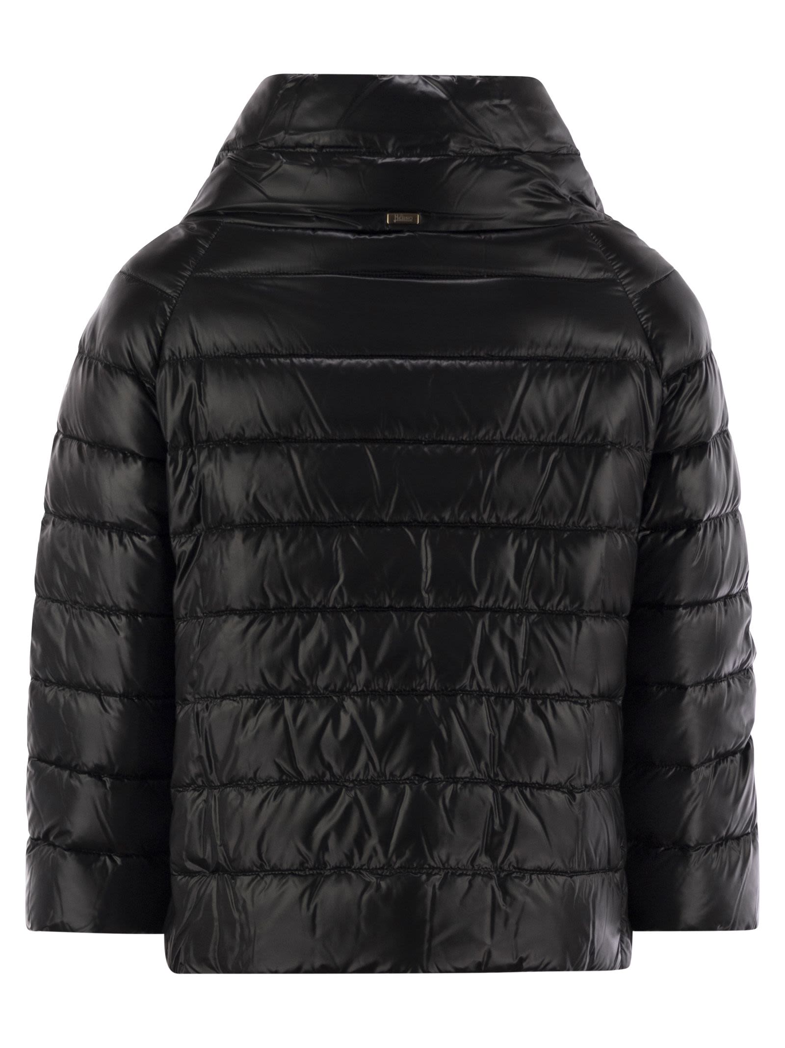 Herno Women Sofia - Mini Cape With 3/4 Sleeves HERNO