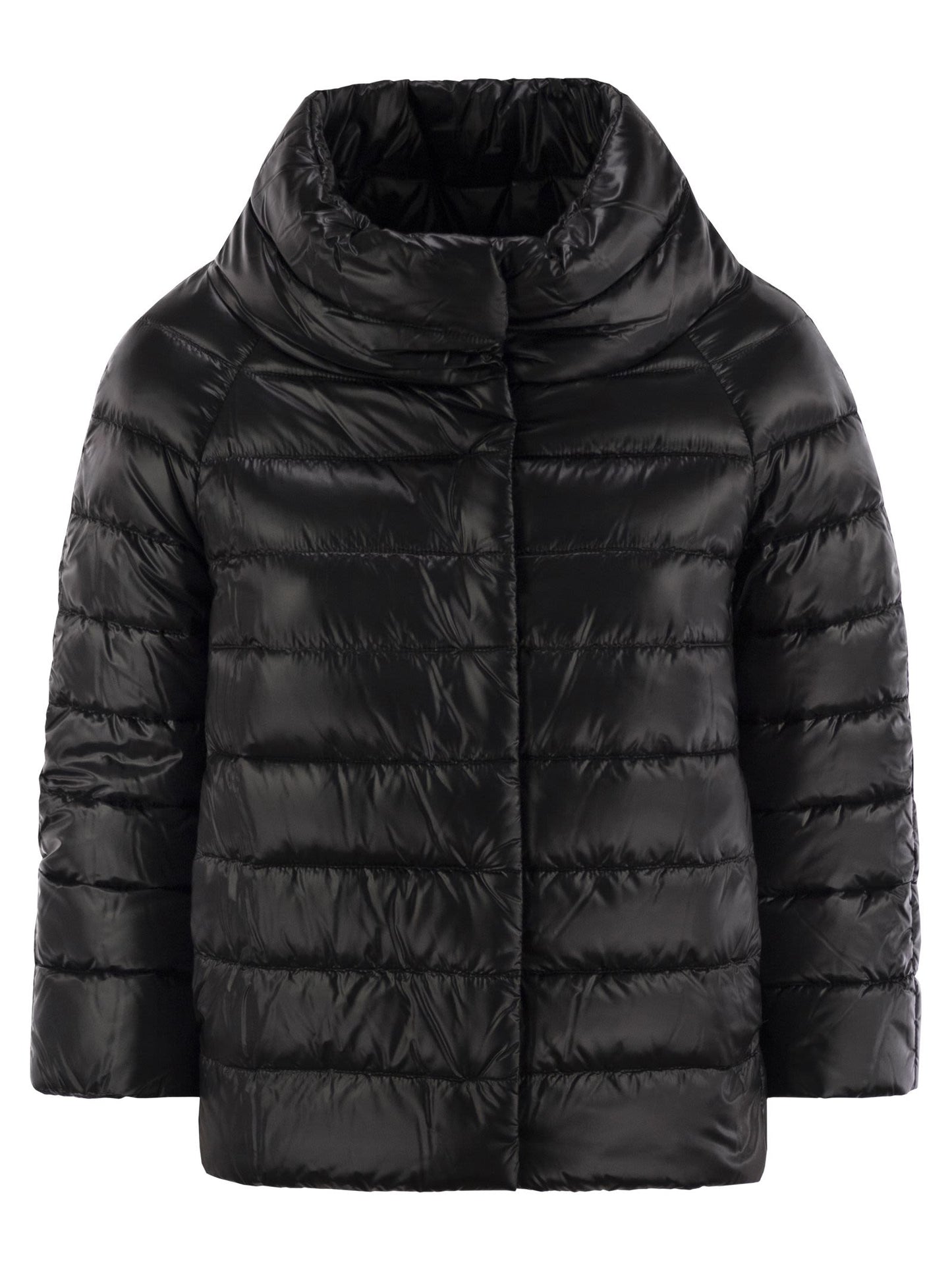 Herno Women Sofia - Mini Cape With 3/4 Sleeves HERNO